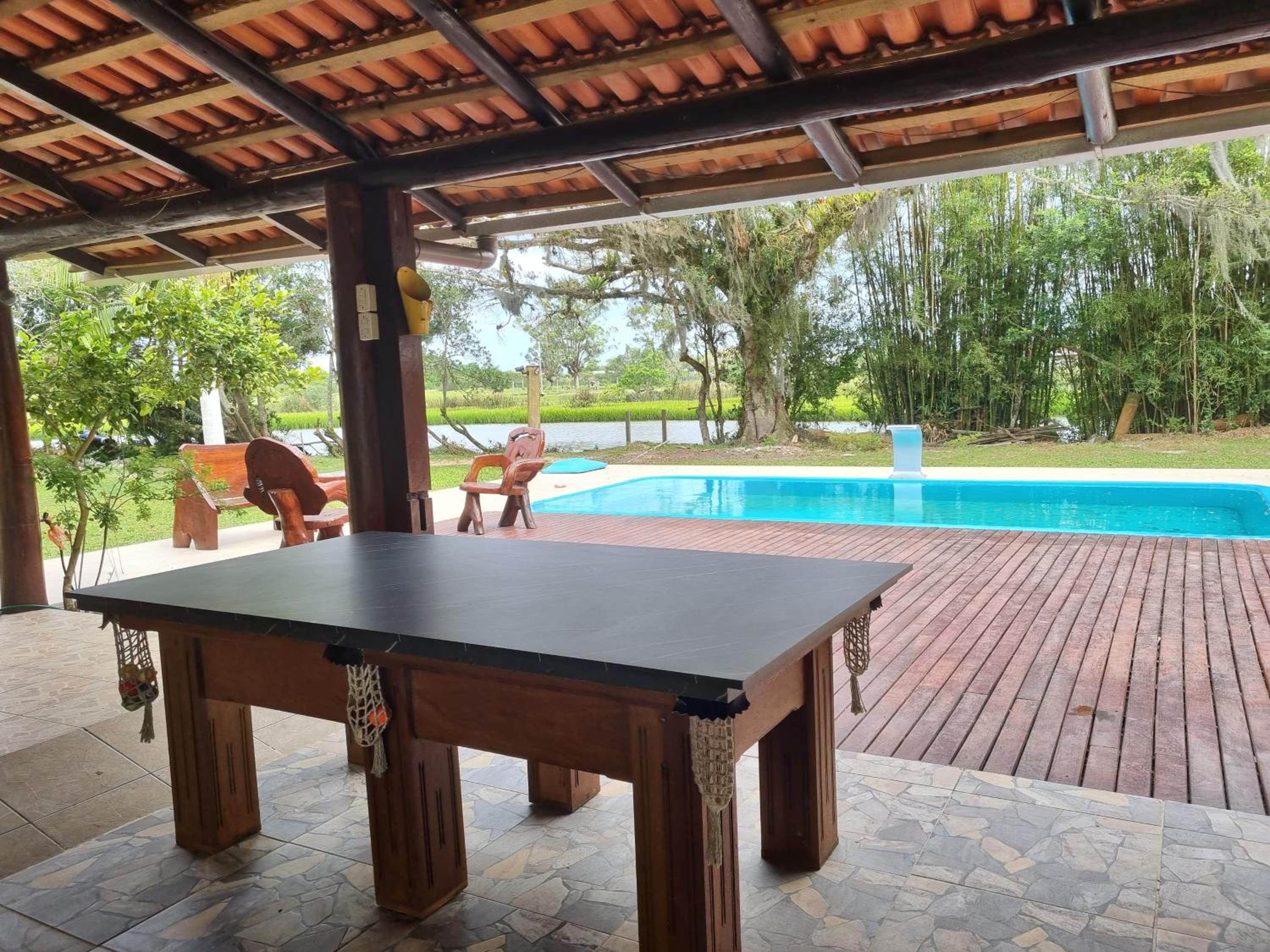 Sítio com piscina Hidromassagem com acesso ao Rio Mampituba
