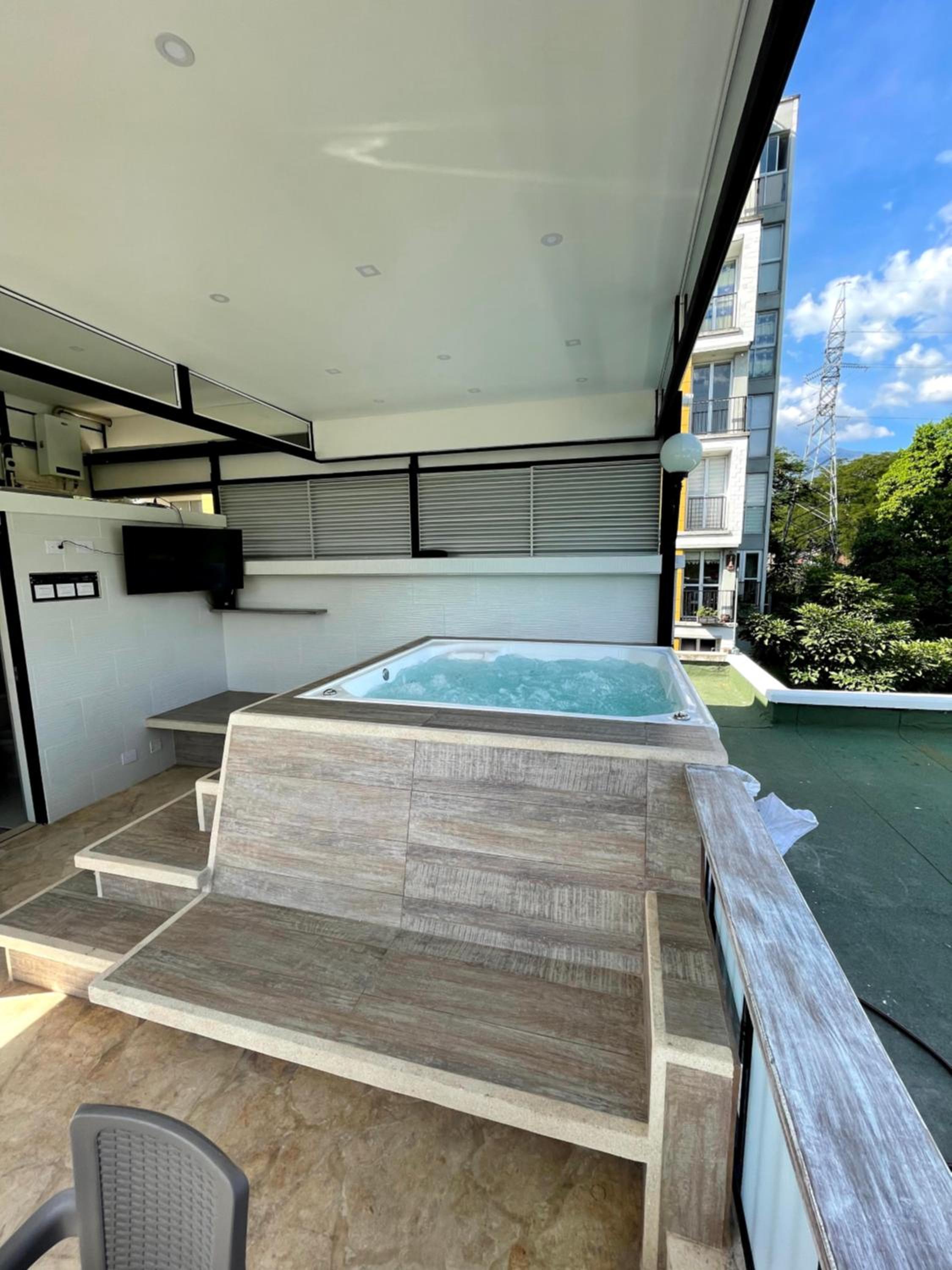 Duplex con jacuzzi y terraza privada