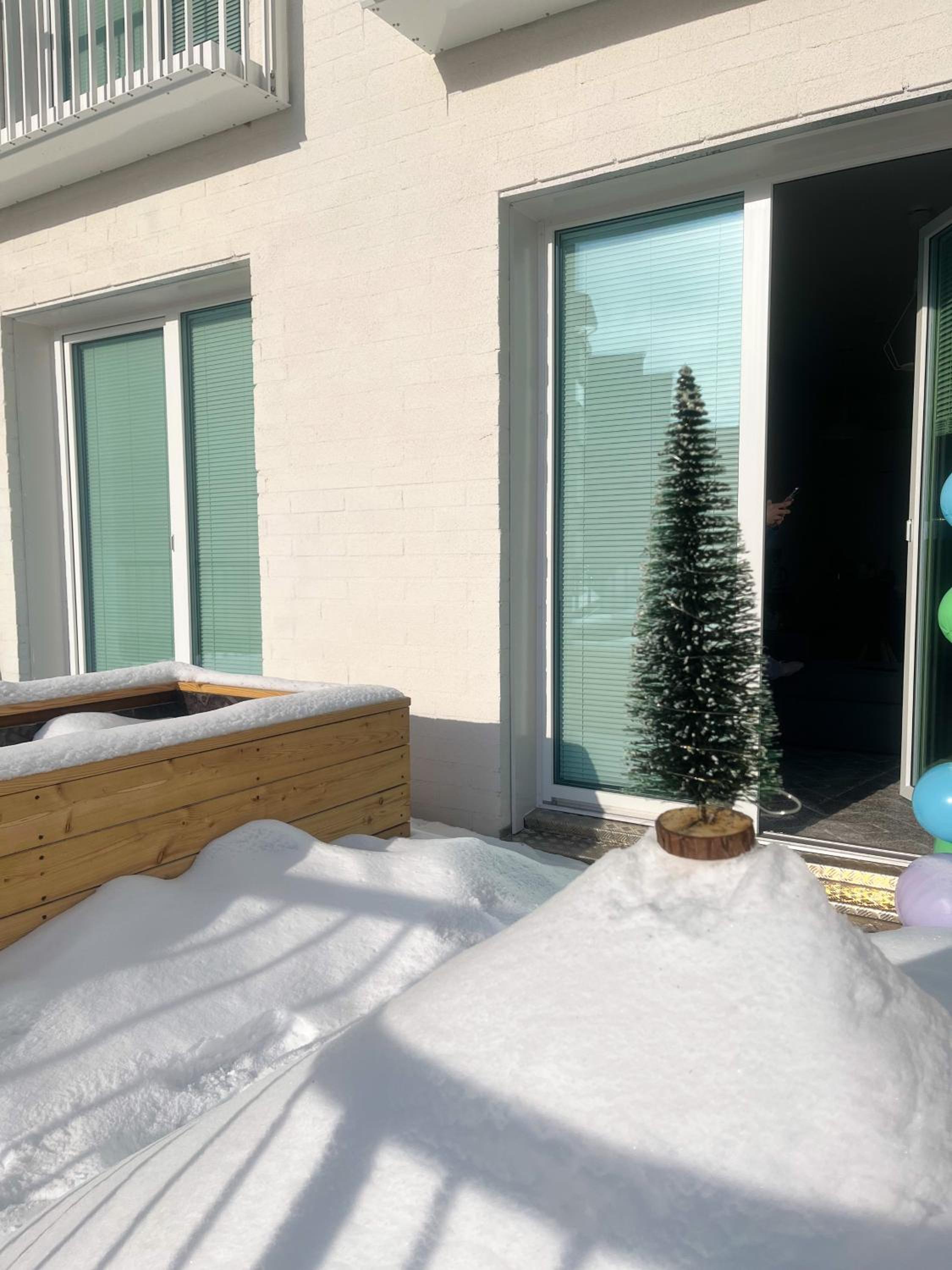Winter Arctic apartment