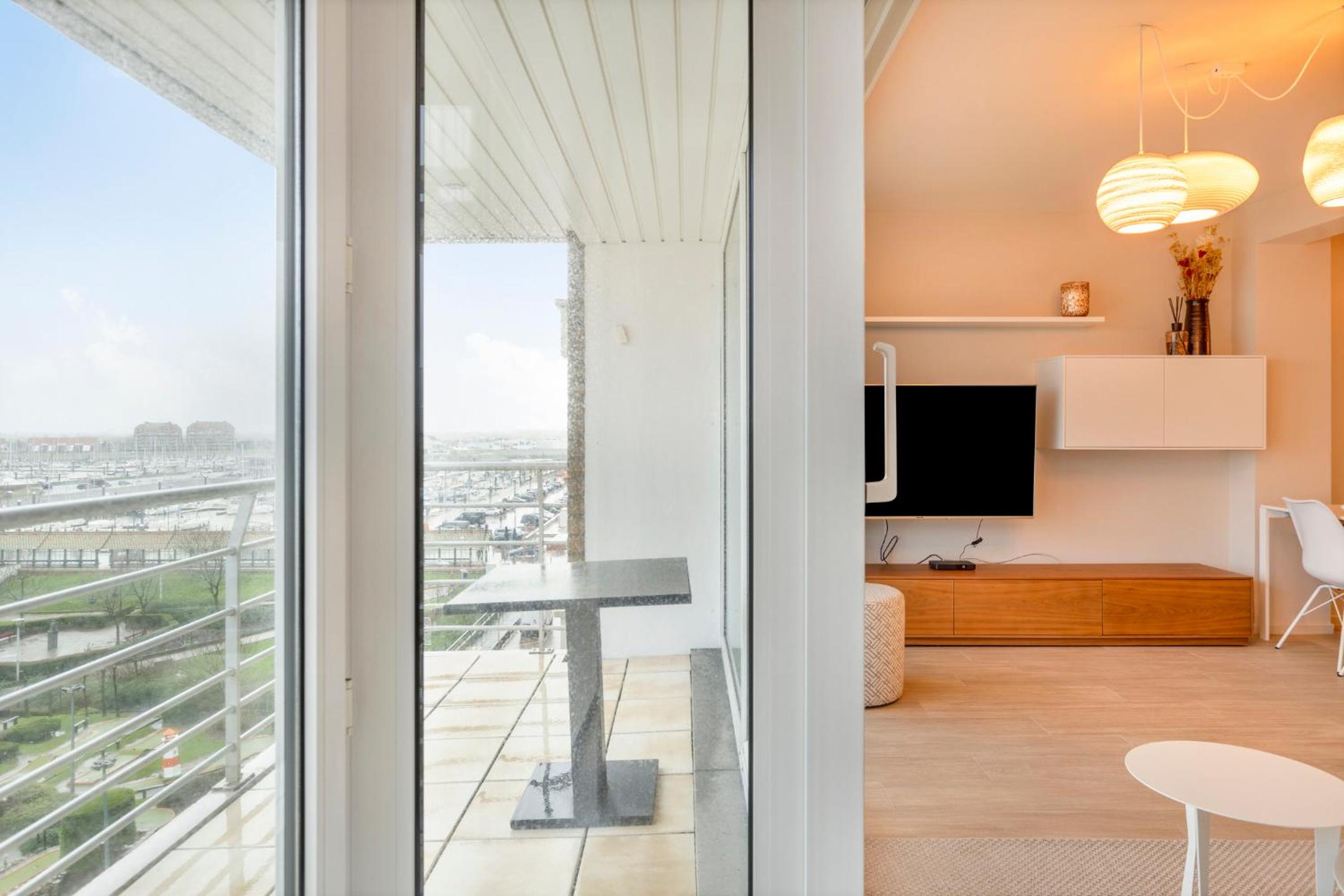Ruim appartement aan de jachthaven