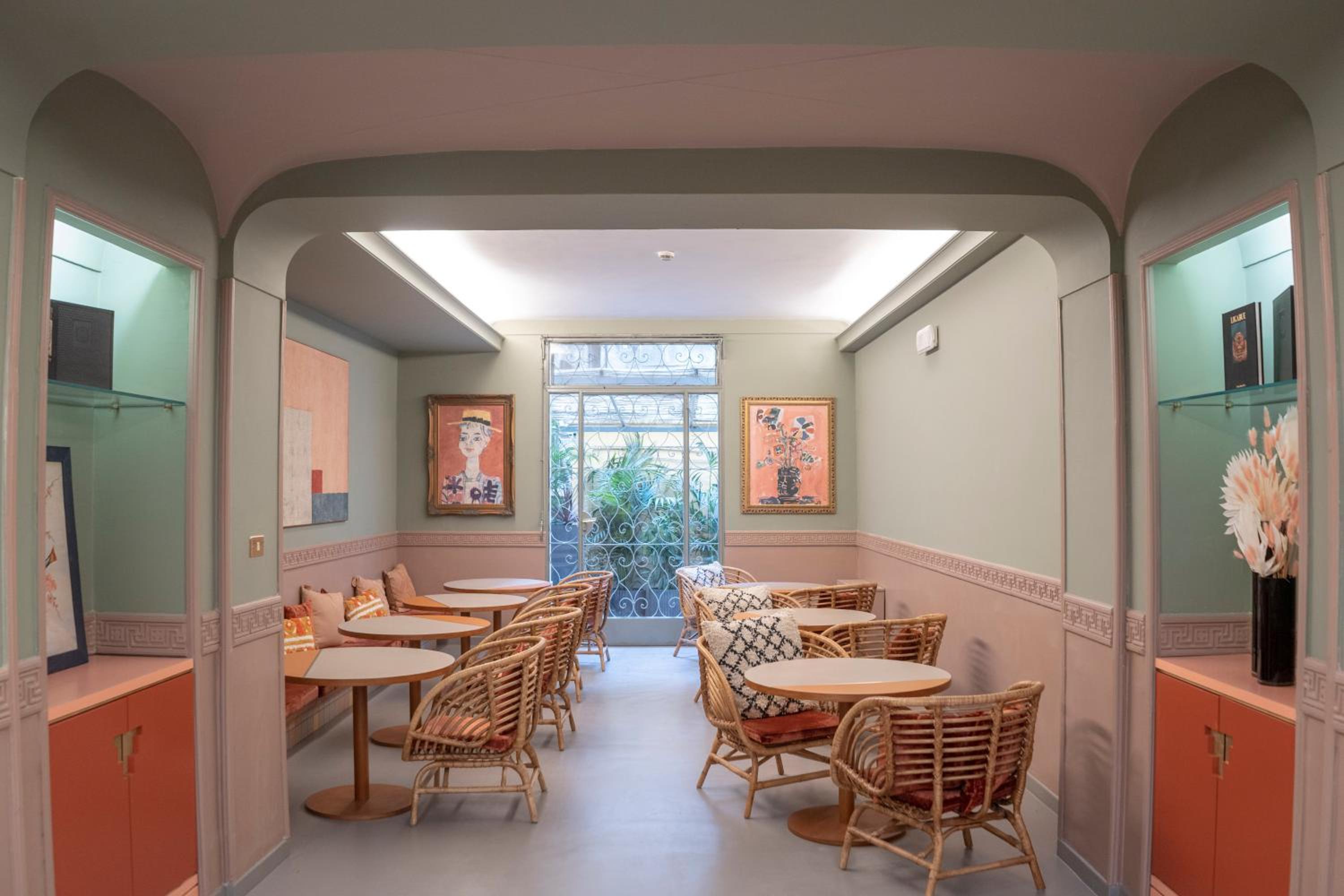 Hotel Milani en Rome — lounge