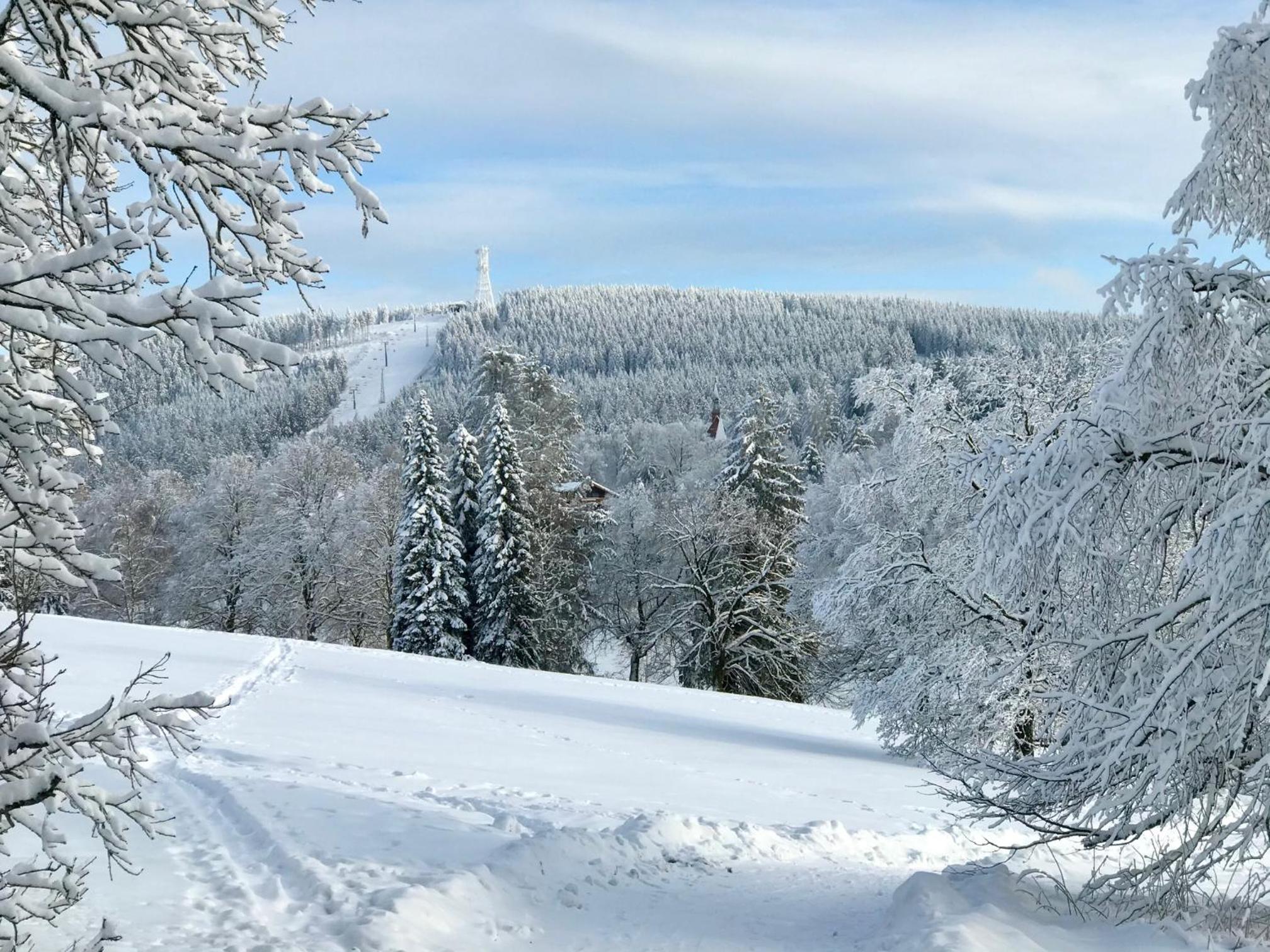 Schöne Bergsicht
