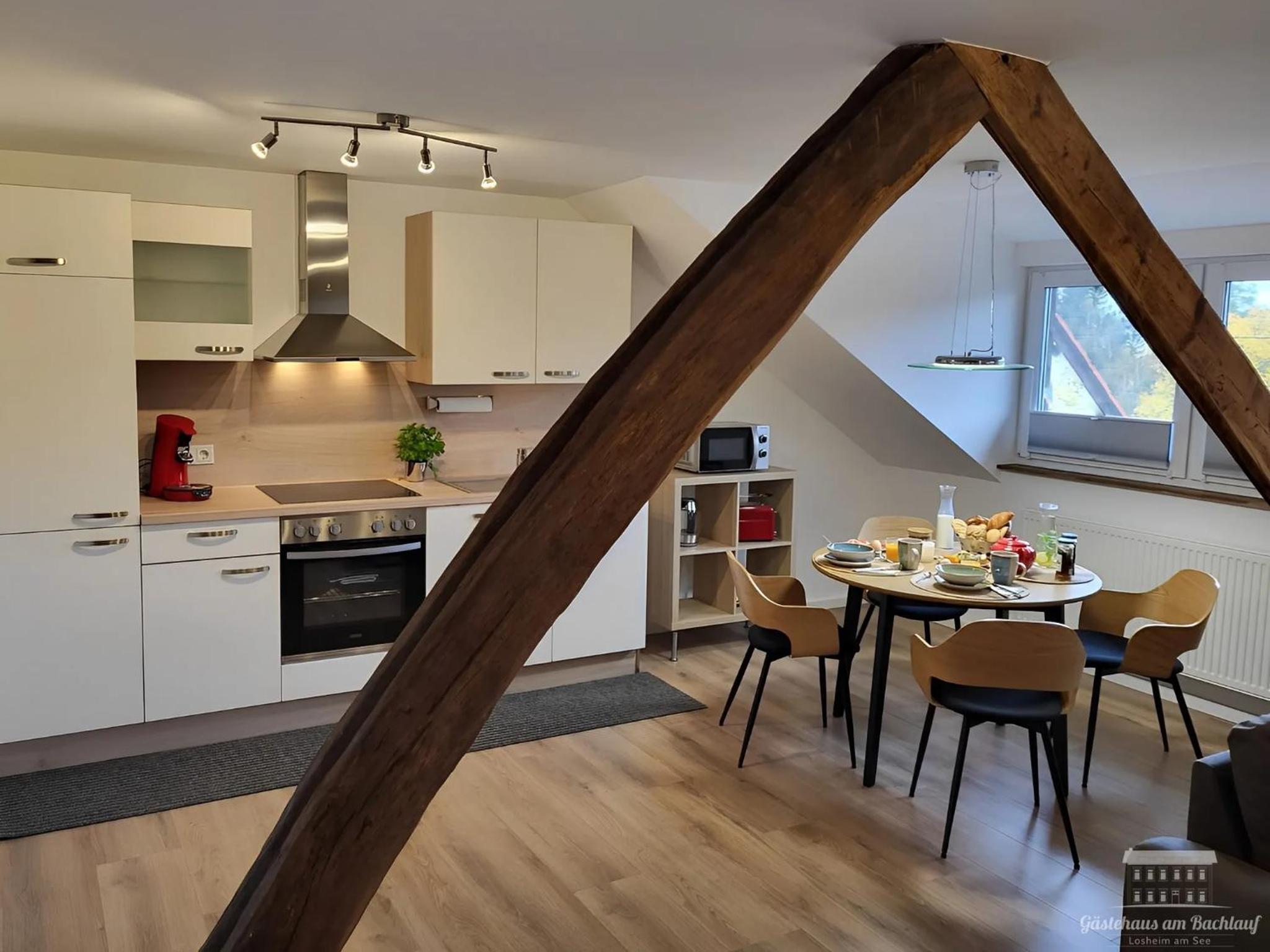 Komfort Ferienwohnungen mit Wellness-Garten - Gästehaus am Bachlauf - Losheim am See