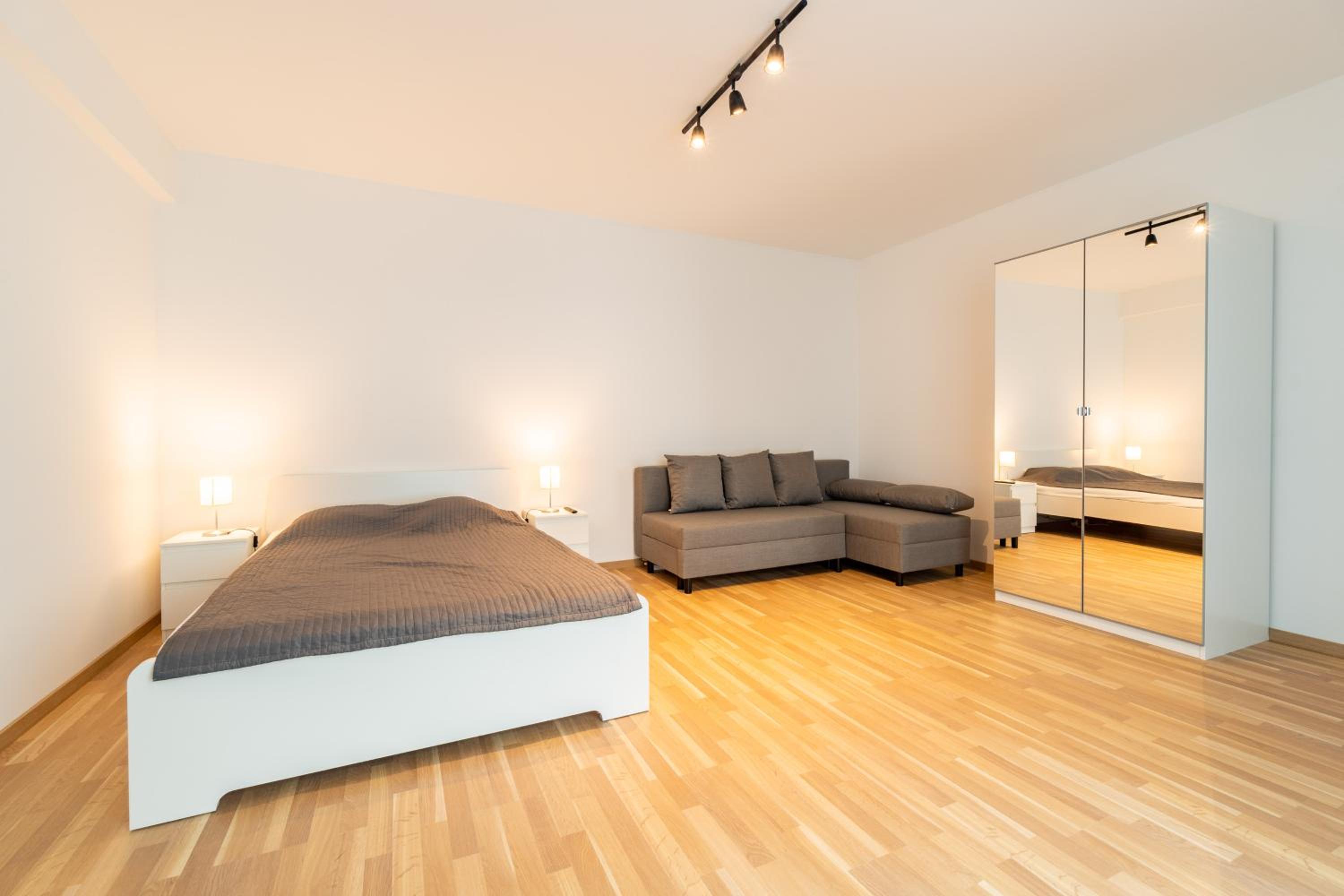 Brand new two room apartment #26 with free secure parking close to center