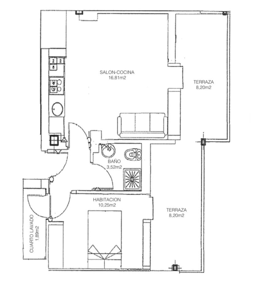Apartamento Playa de Barro