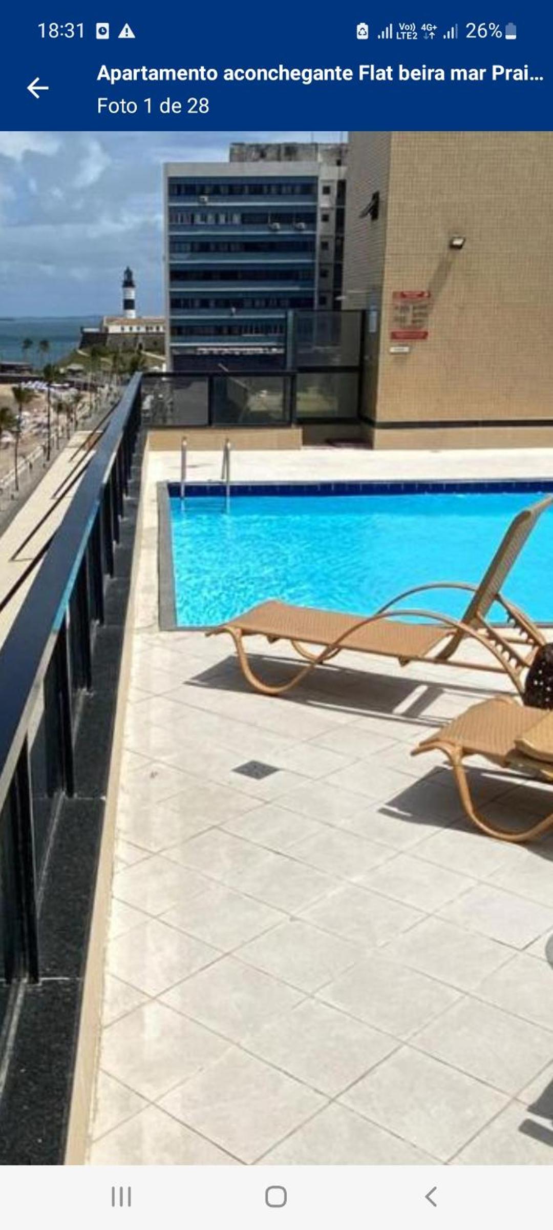 Apartamento na Barra farol da barra salvador bahia vista ao mar