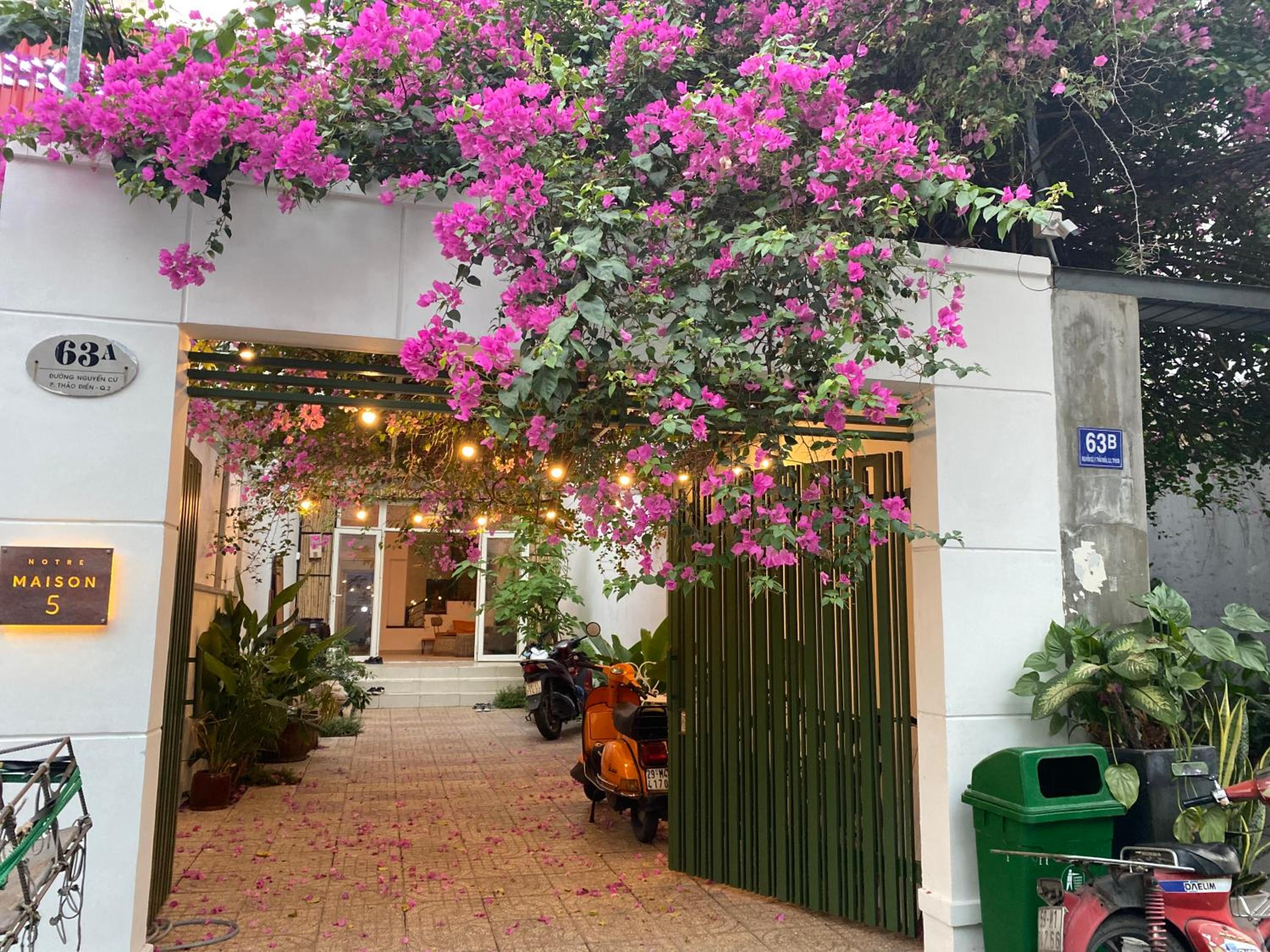 Notre Maison 5 Saigon close Walking street in Thao Dien D2