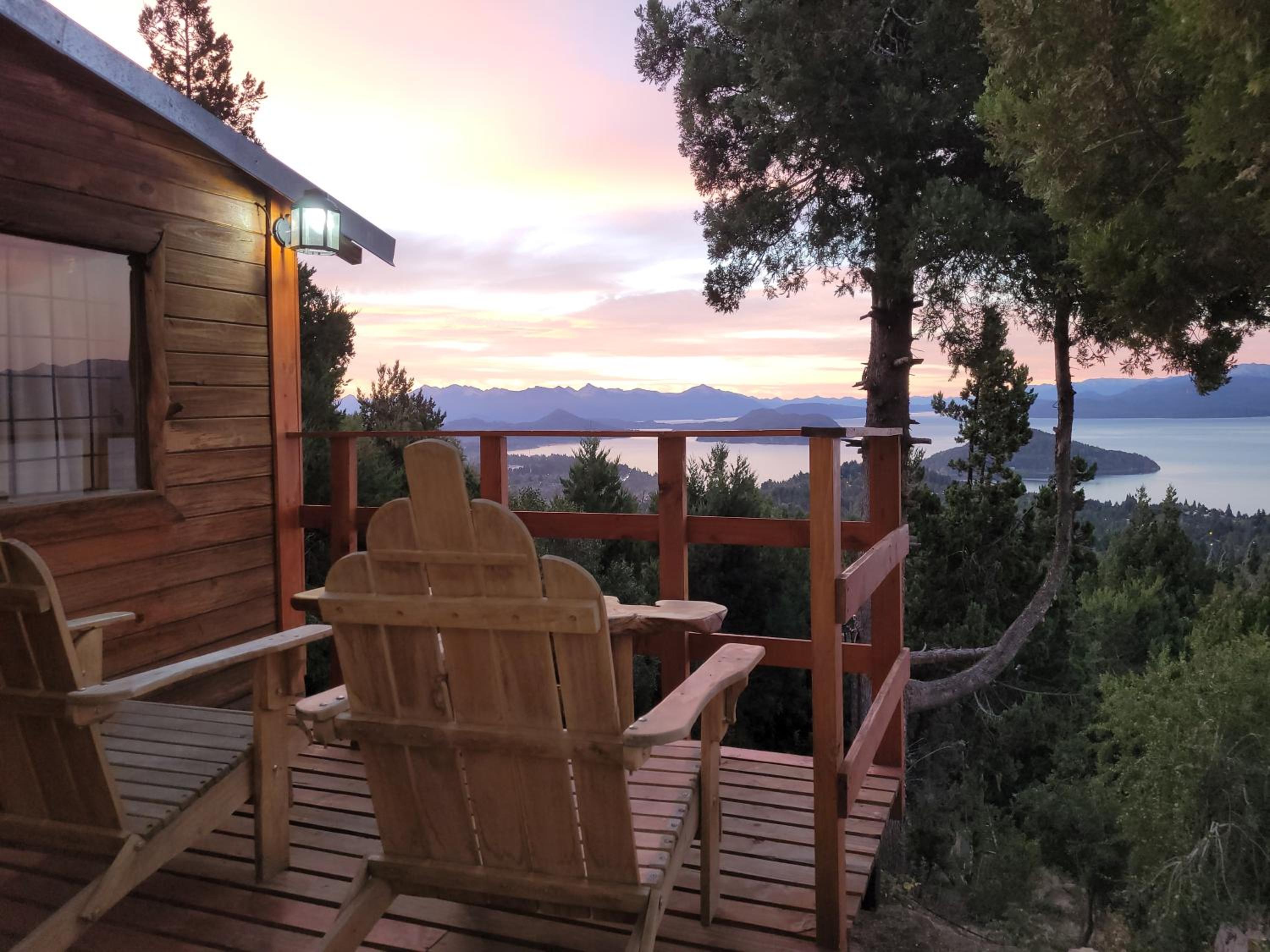 Cabaña con increíble vista al Nahuel Huapi