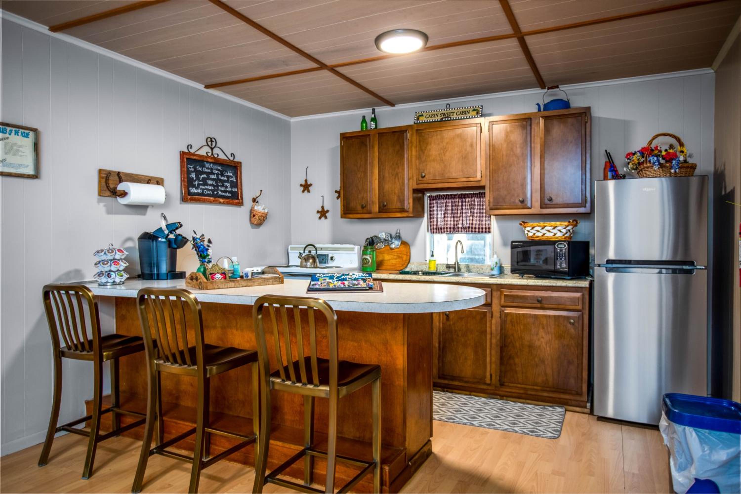 Clear River Cabin on Medina view 5