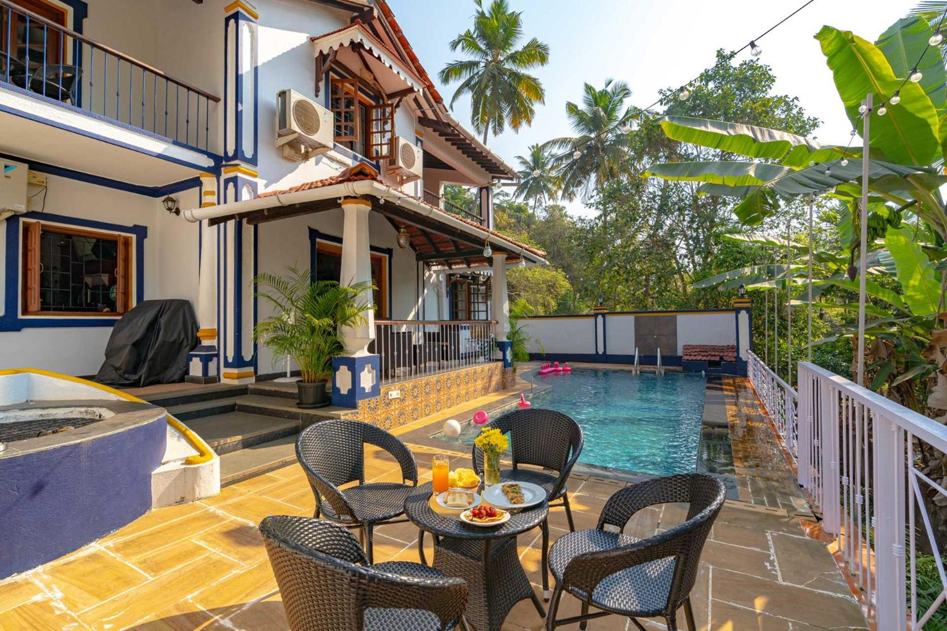 StayVista at La Tranquillità Luxurious 6BHK Villa With Pvt Pool, Pool Table, Cook at Saligao North Goa view 2