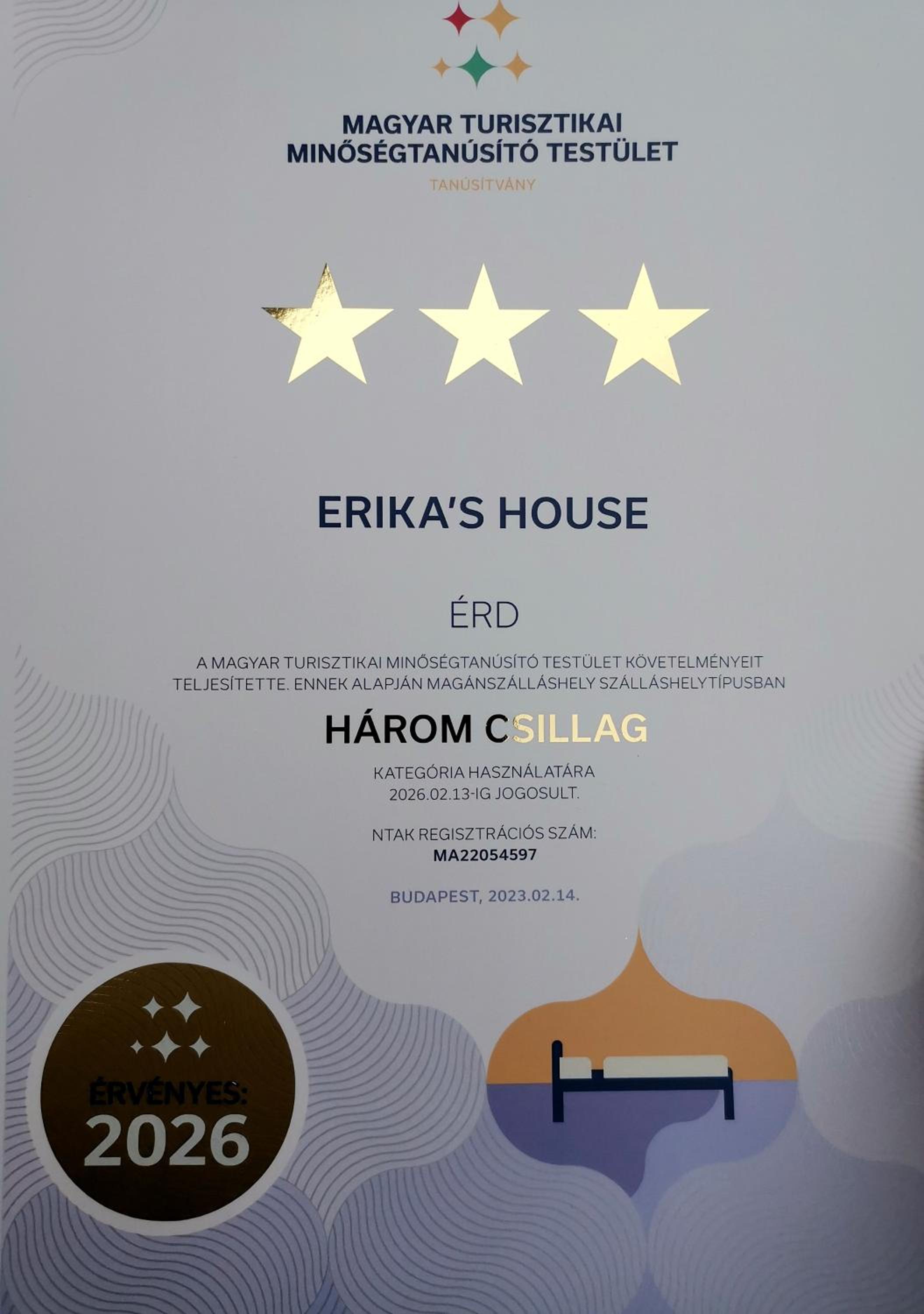 Erika's House.