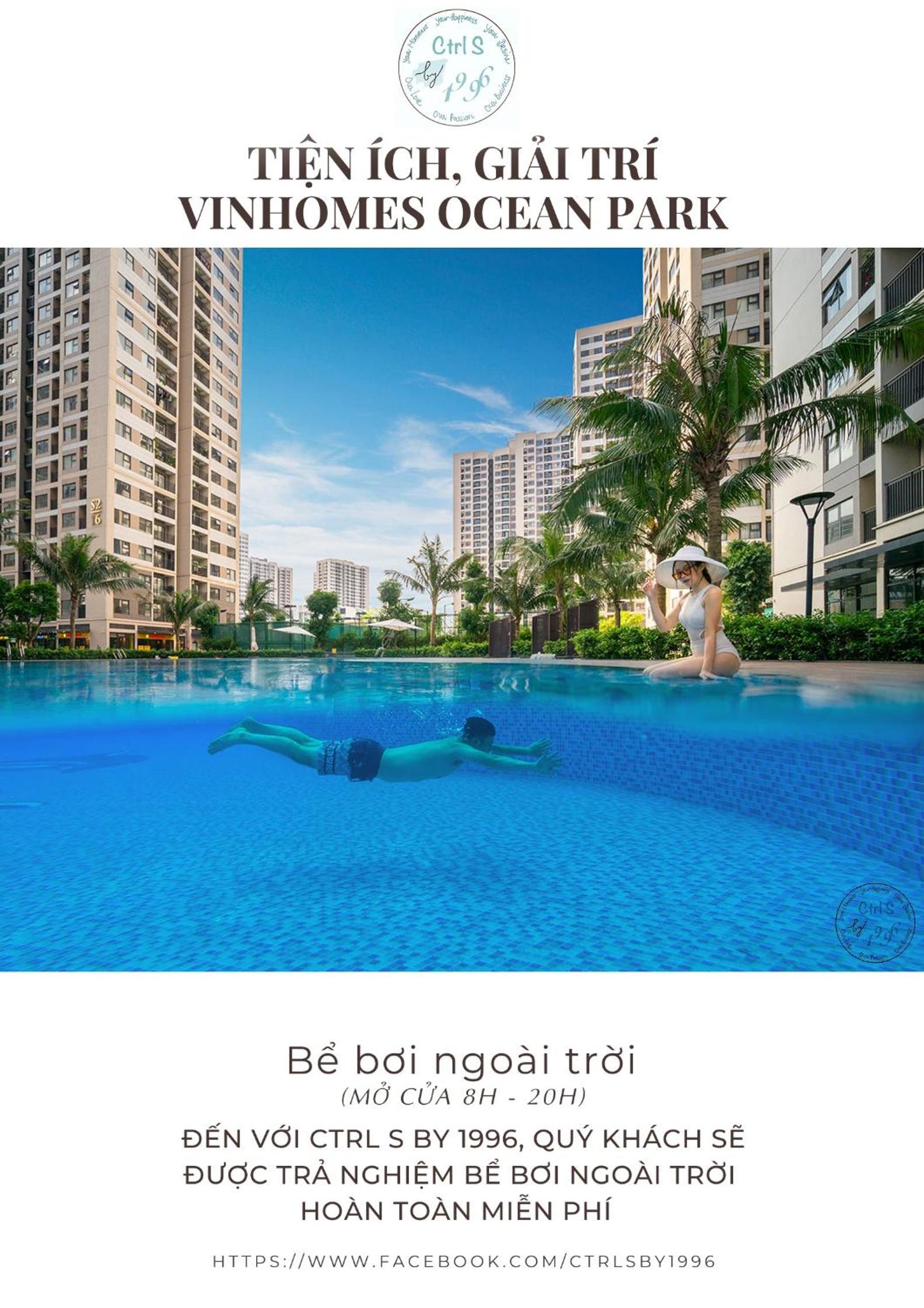 Vinhomes Ocean Park - Ctrl S by 1996 - The Luxe with bathtub - The Light with bathtub and projector - The Vintage with high floor - The Indochine with open