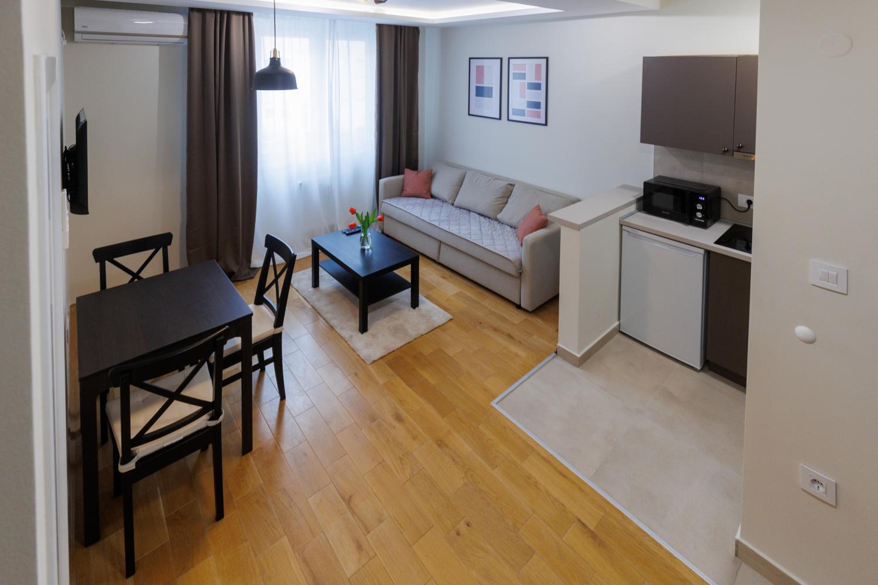 Black & White Apartment view 4