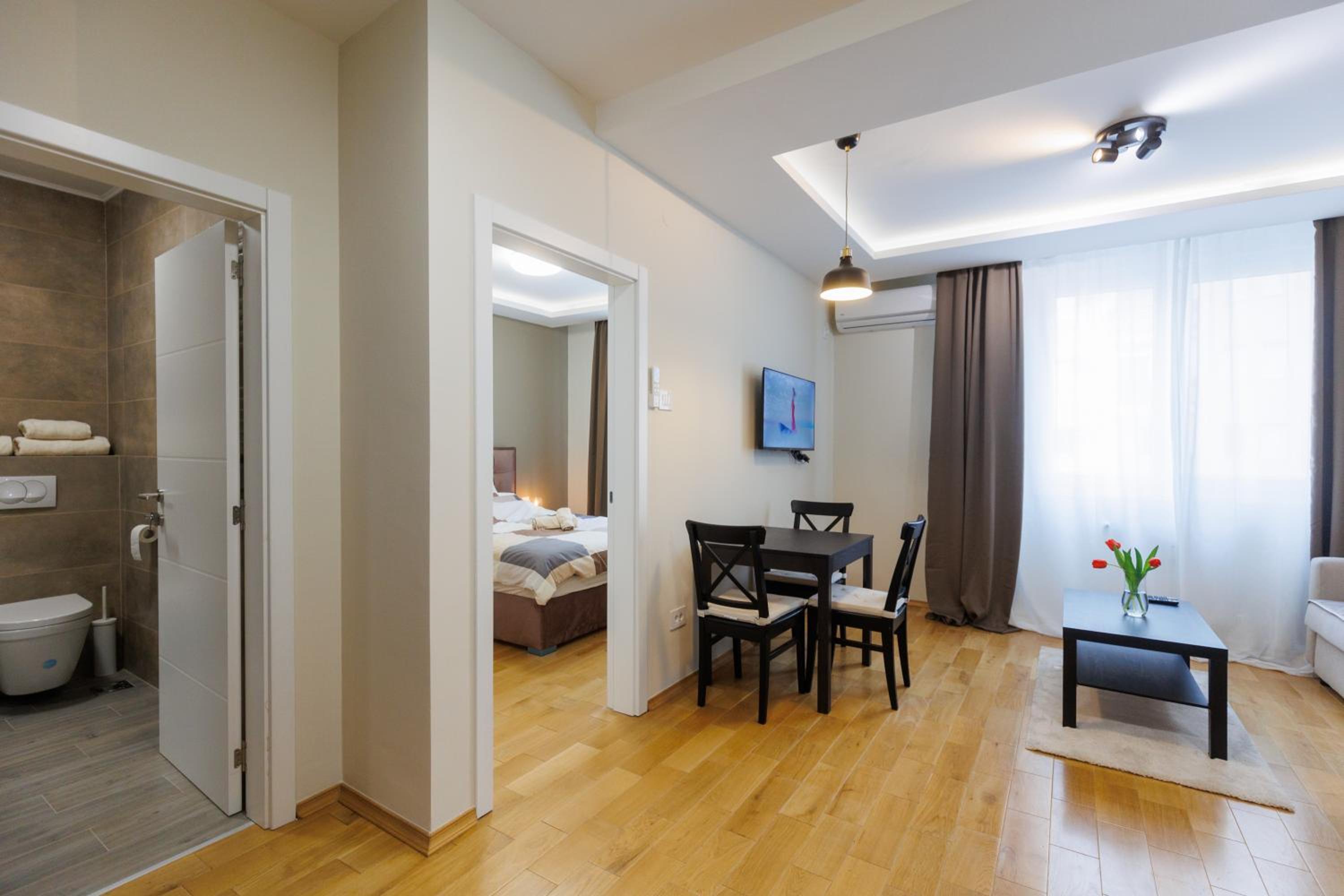 Black & White Apartment view 5