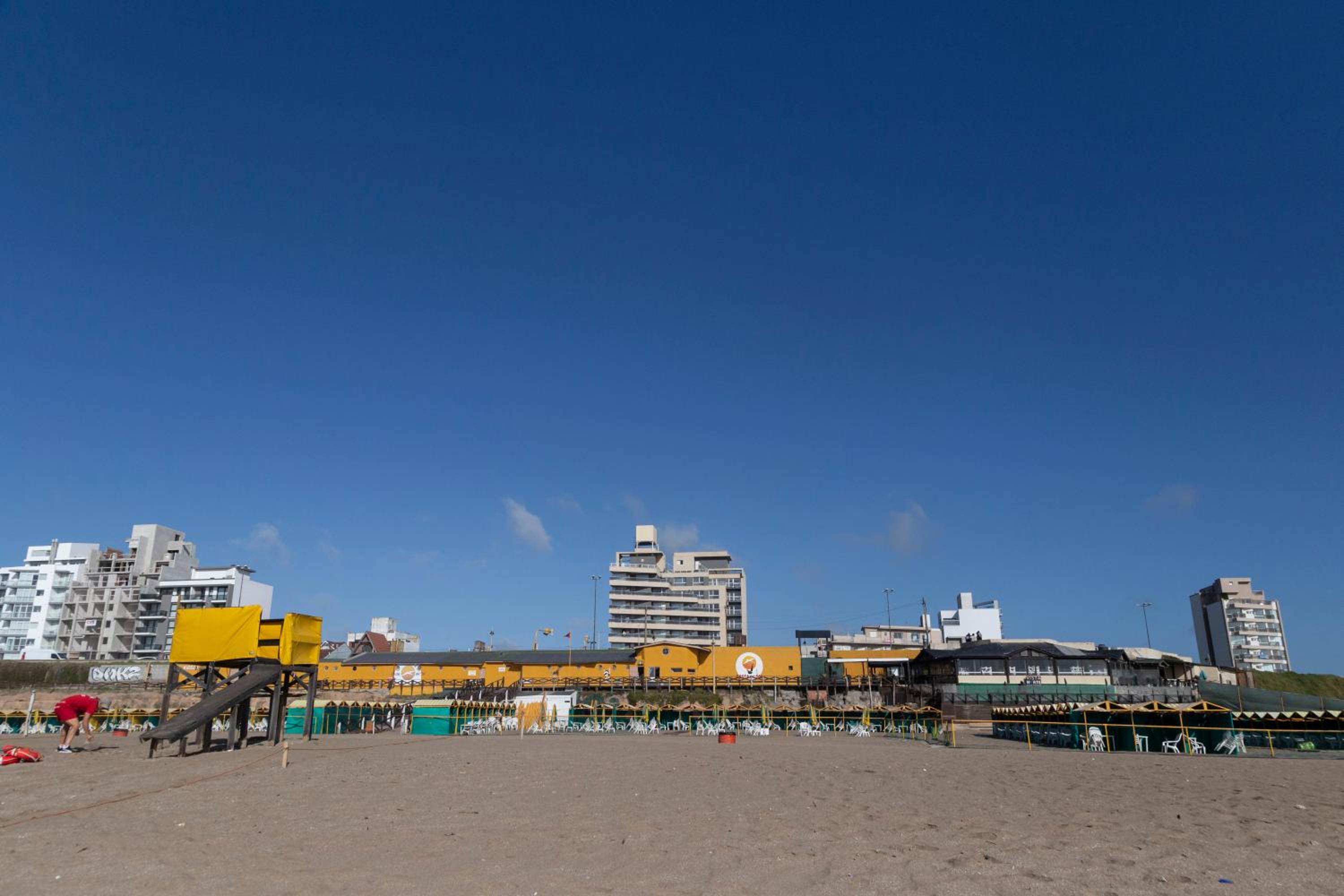 Un ambiente frente al mar