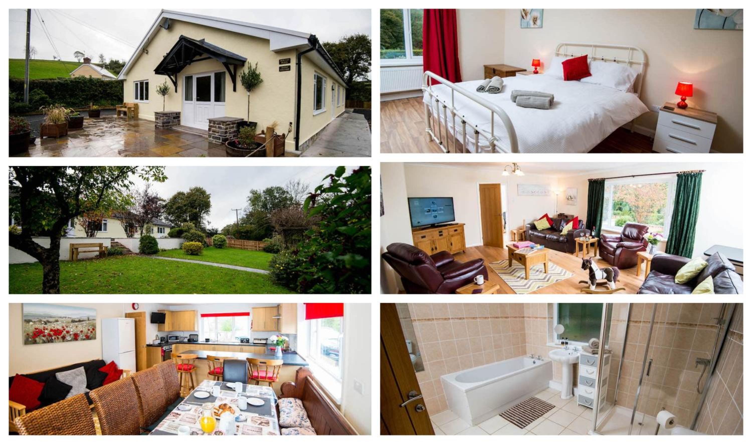 Round Park - A large dog friendly one level holiday cottage for groups and families