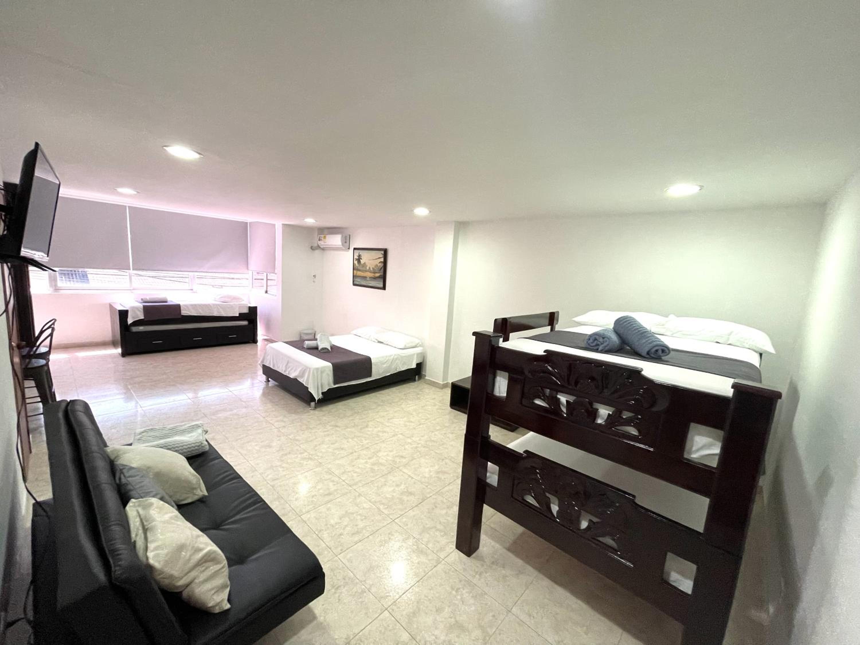 Caribbean town apartment