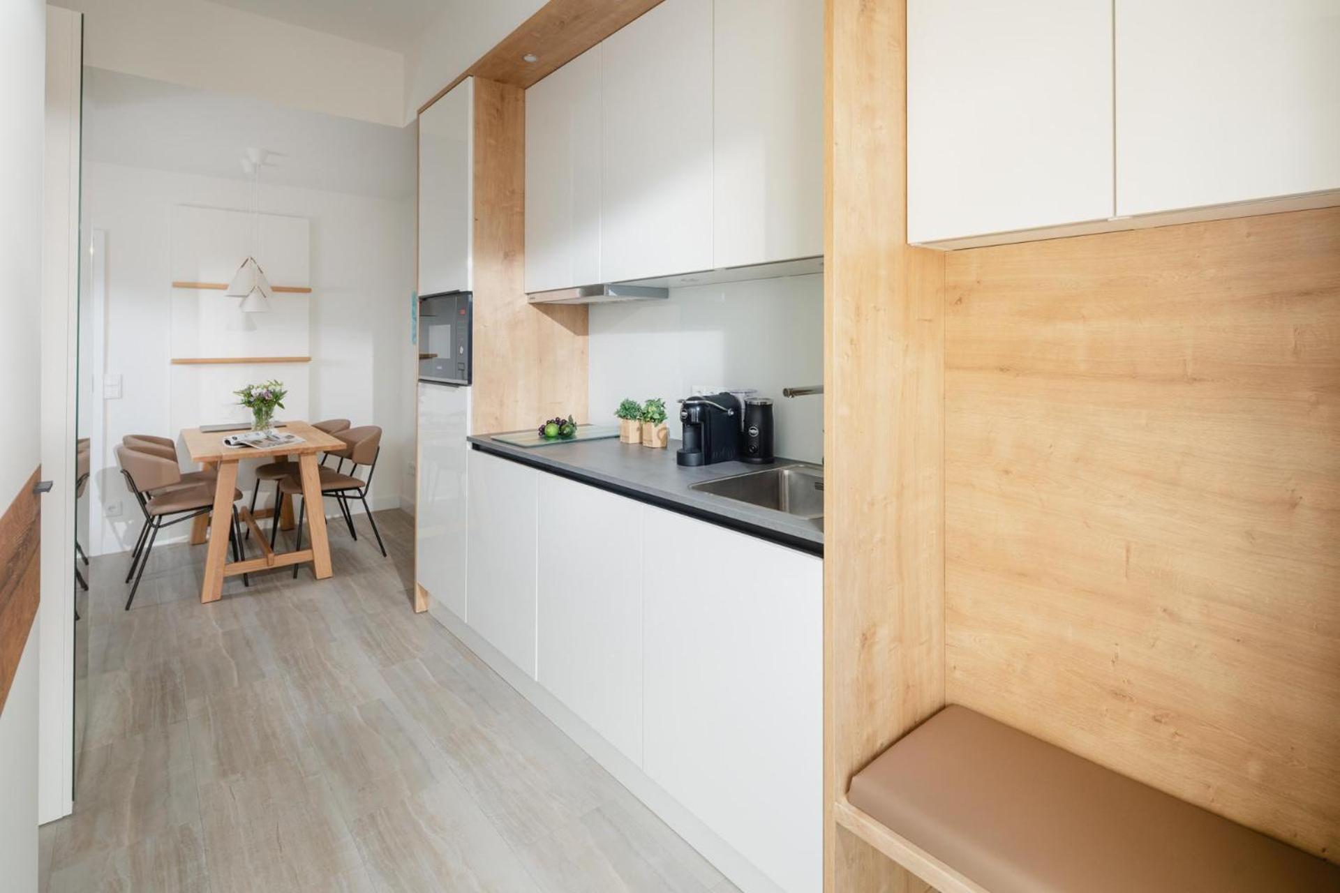 Nordstrandperle Ap E3 en Norderney — kitchen