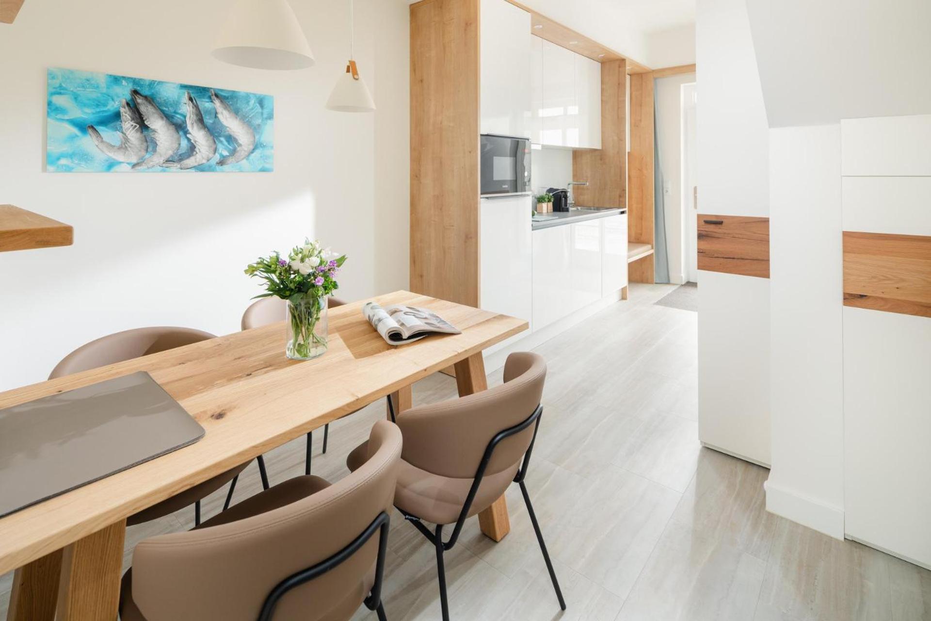 Nordstrandperle Ap E3 en Norderney — kitchen