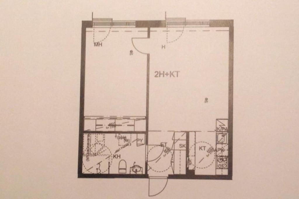 Alvar, Tilava uusi kaksio ydinkeskustassa 53 m2 view 3