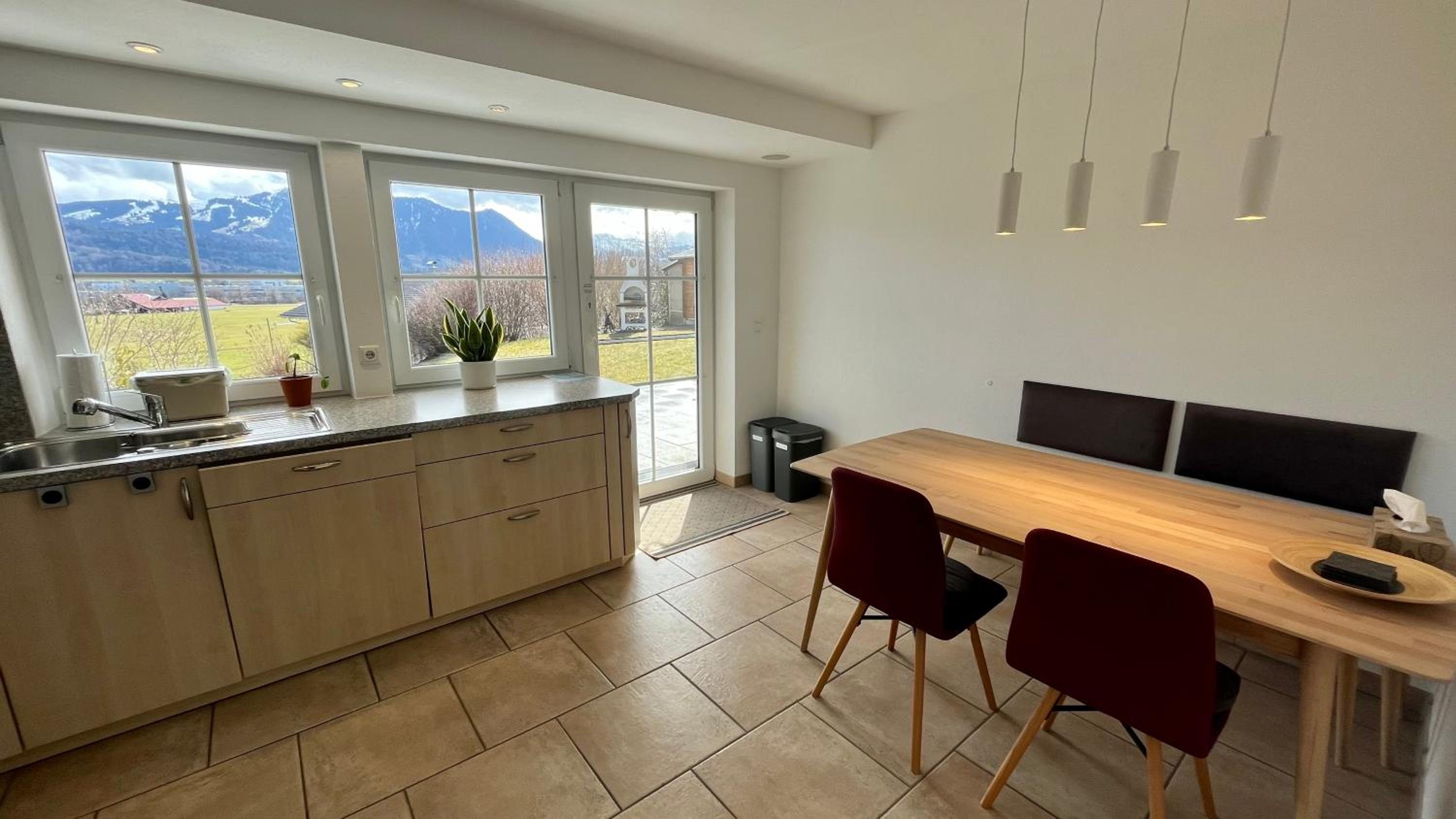 Ferienwohnung Alpen-Panorama view 3