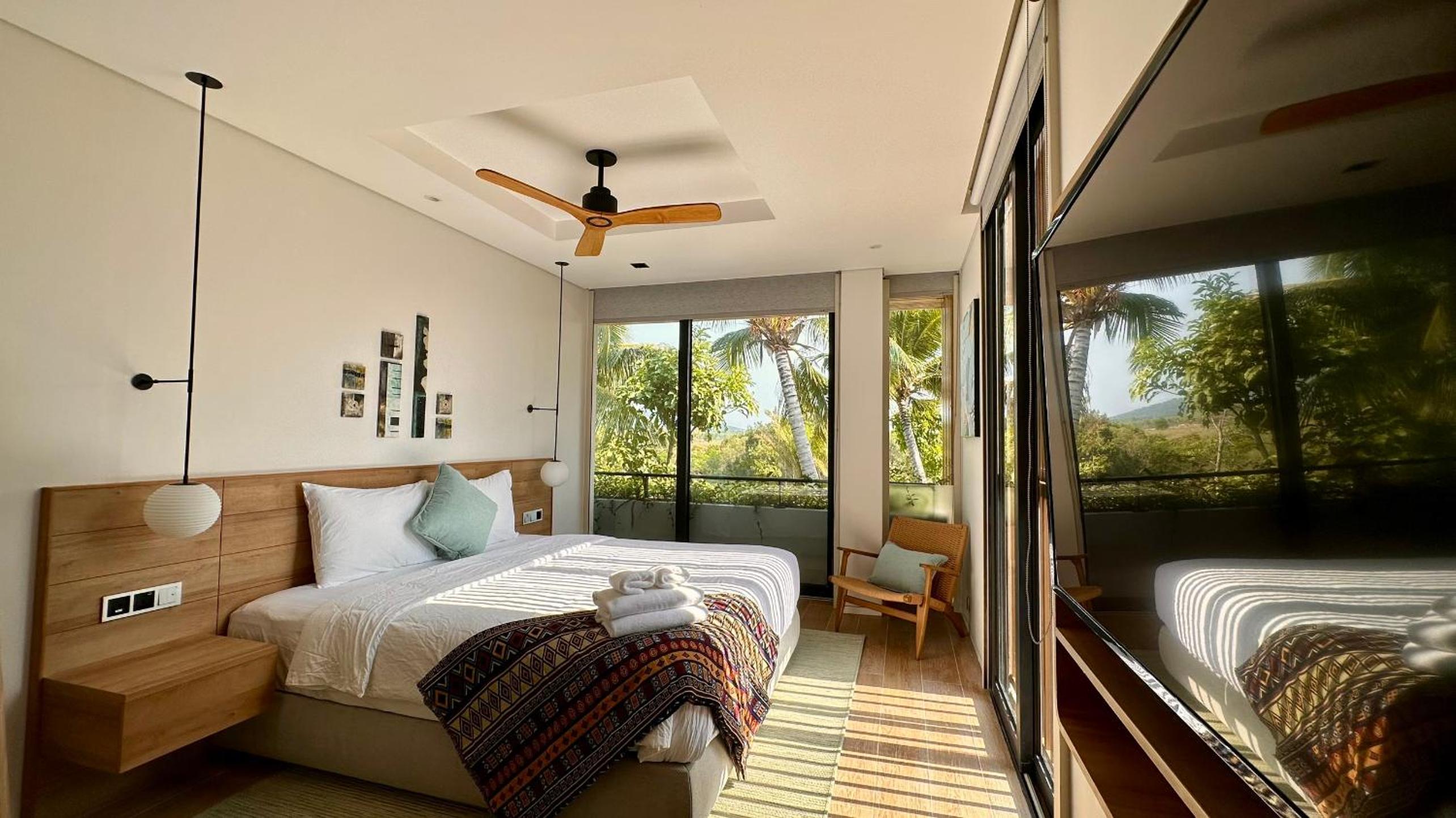 West Phu Quoc Charm 3BR private pool villa view 2