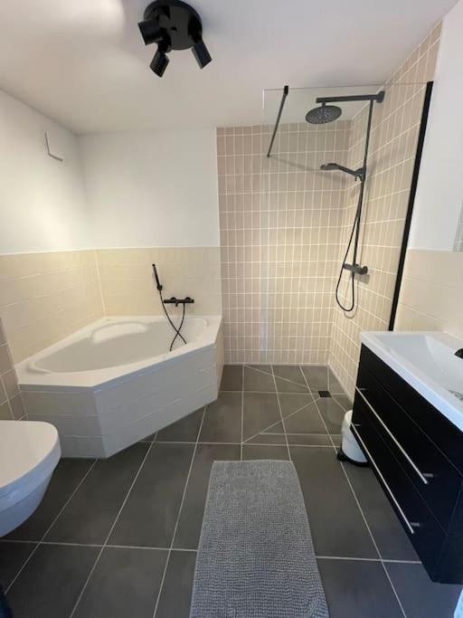 Modern beach house for 12 pers! With jacuzzi view 5