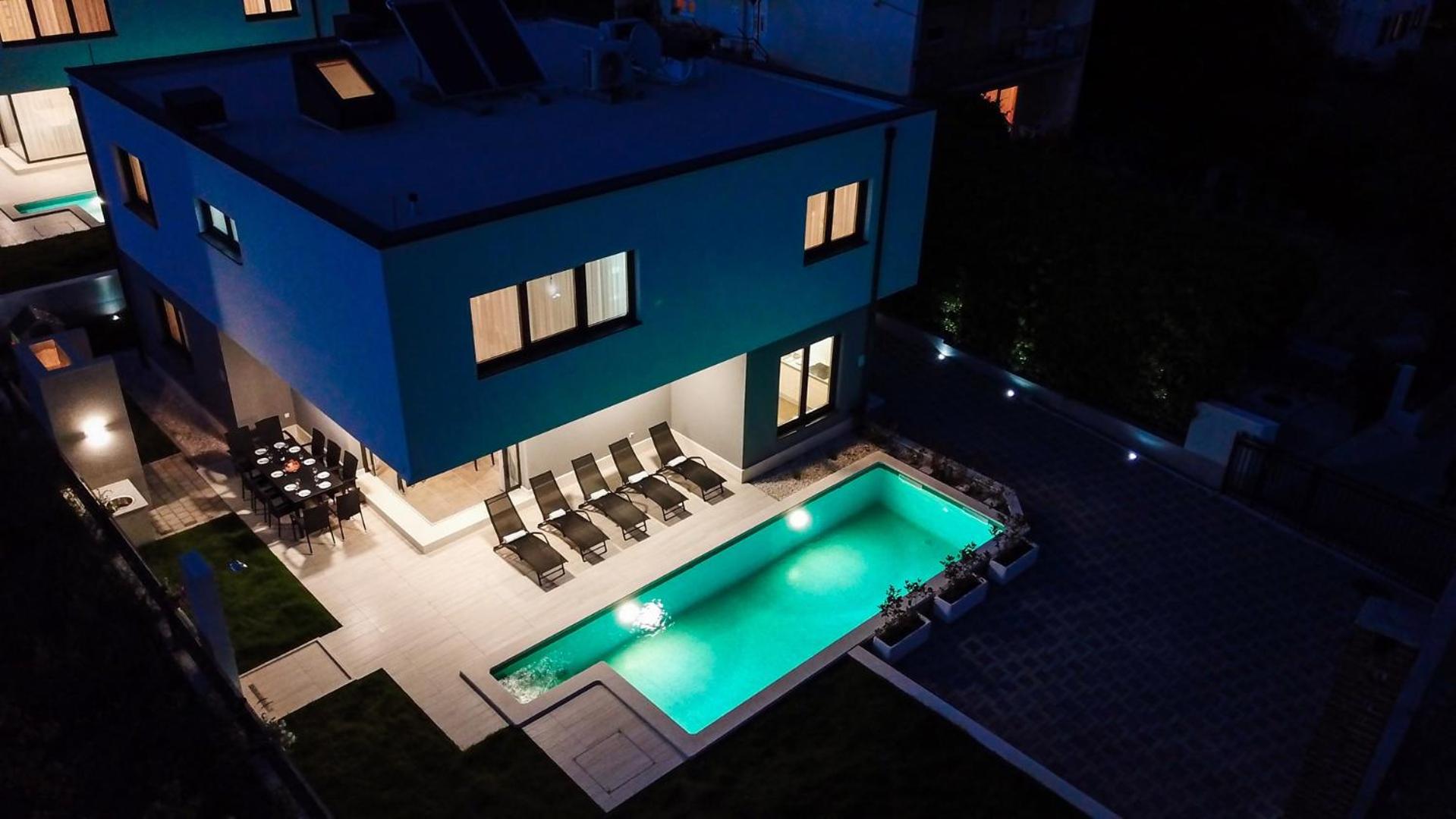 Luxury Villa Split Lady 1 with private pool near the beach in Split - Kastel Kambelovac view 2