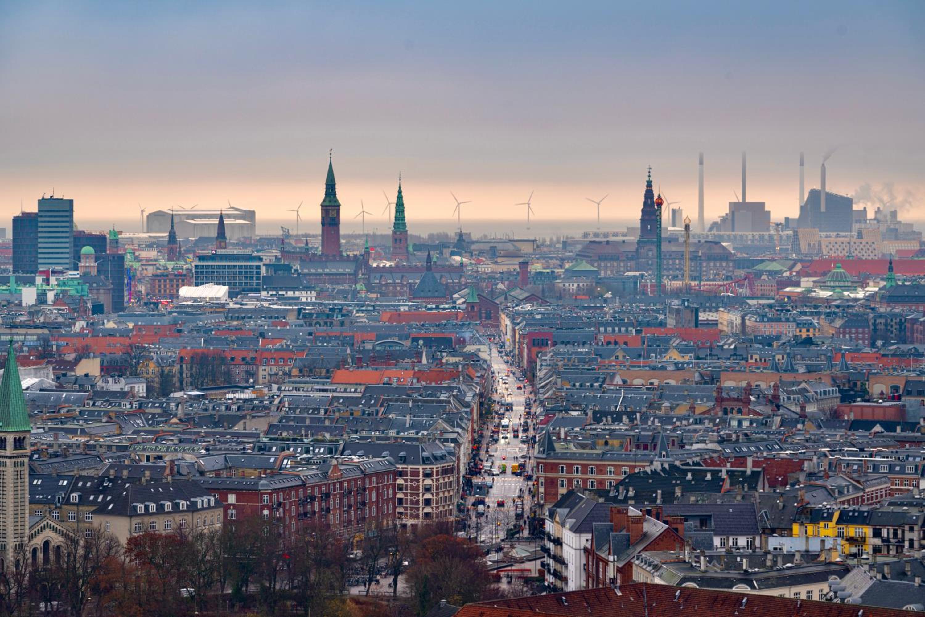 Bohr Apartment Copenhagen - Panoramic Skyline