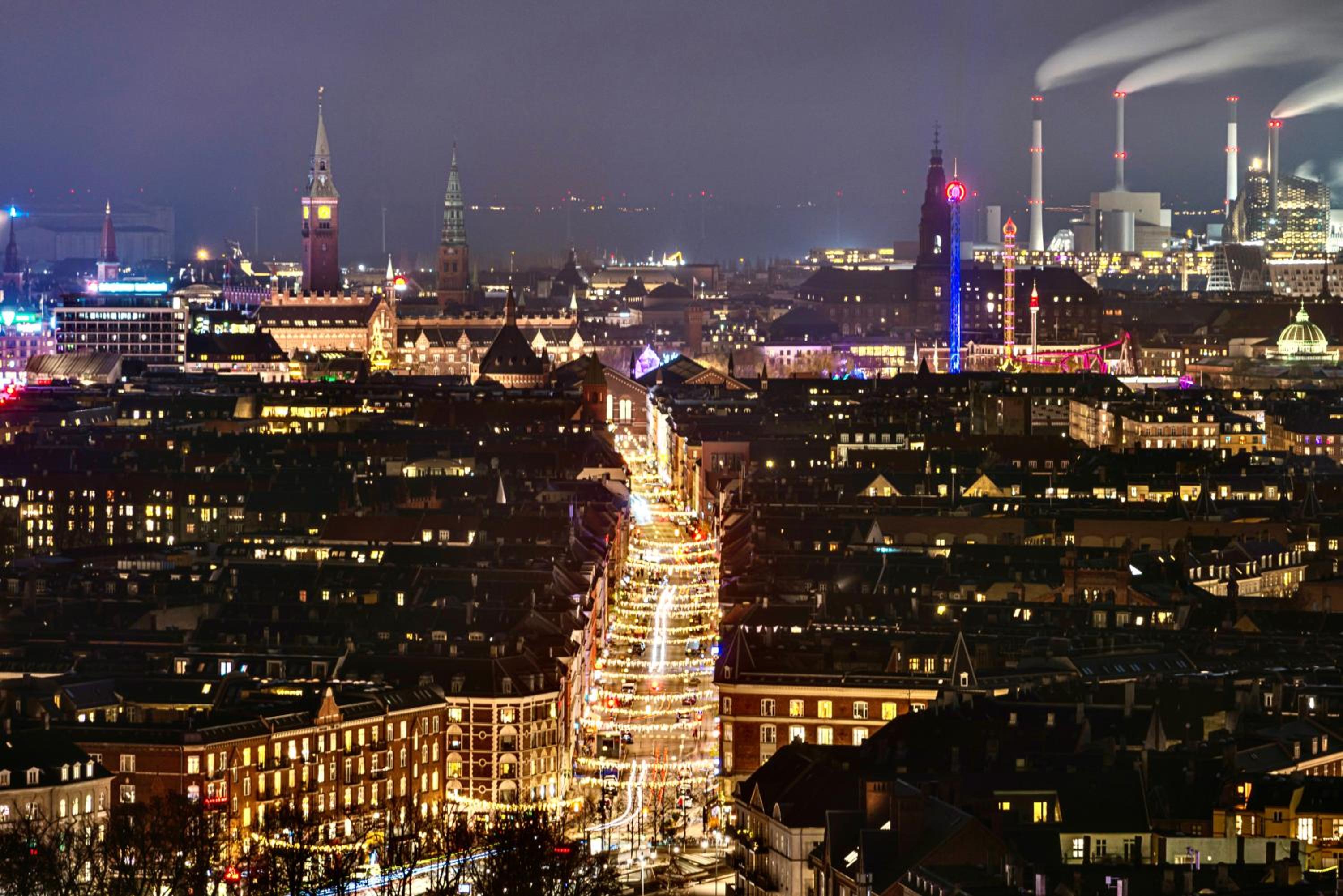 Bohr Apartment Copenhagen - Panoramic Skyline