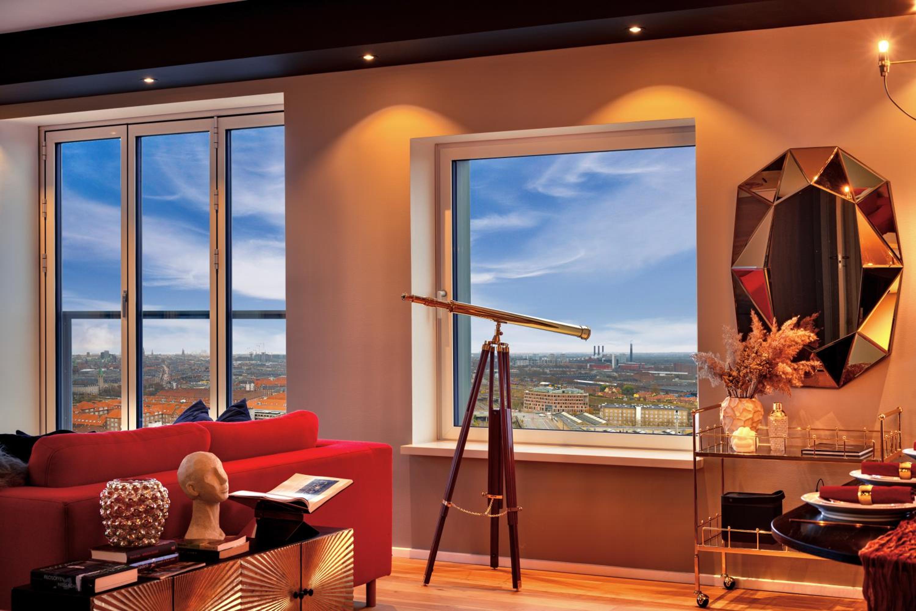 Bohr Apartment Copenhagen - Panoramic Skyline