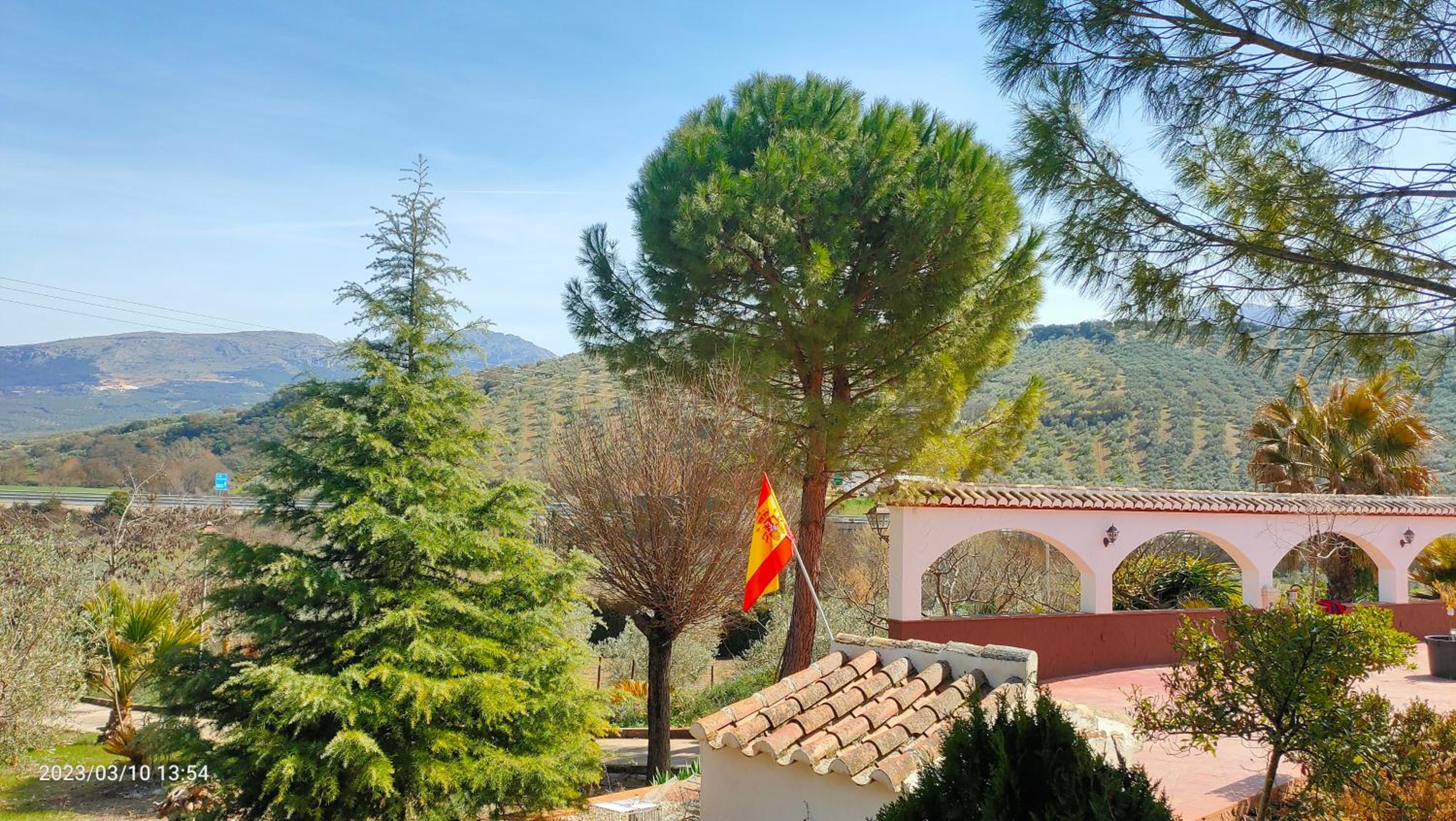 Cortijo Los Arcos - Lujo rural con piscina y vistas espectaculares en Málaga