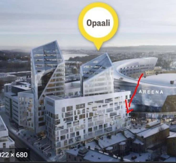 Tampere City studio Areena