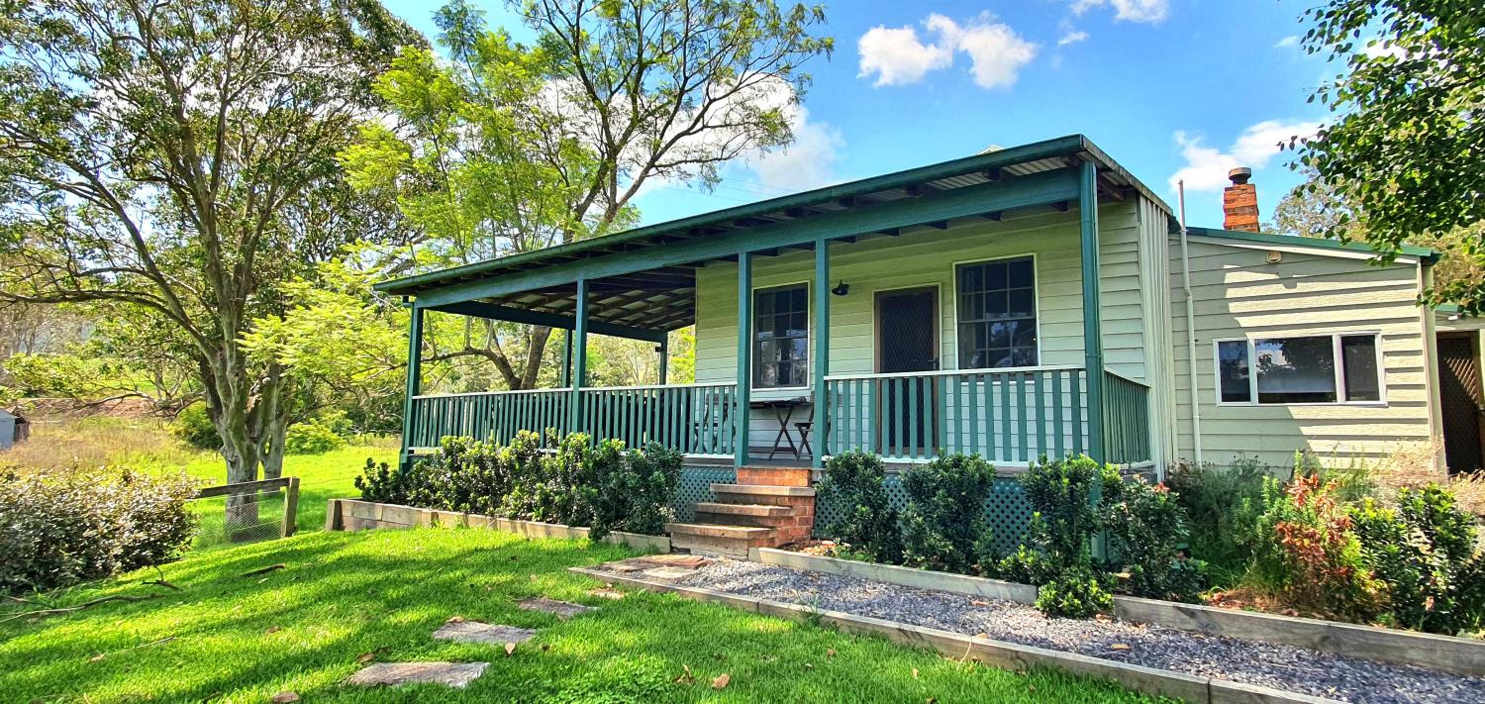 Old Schoolmaster's Cottage on the Barrington River