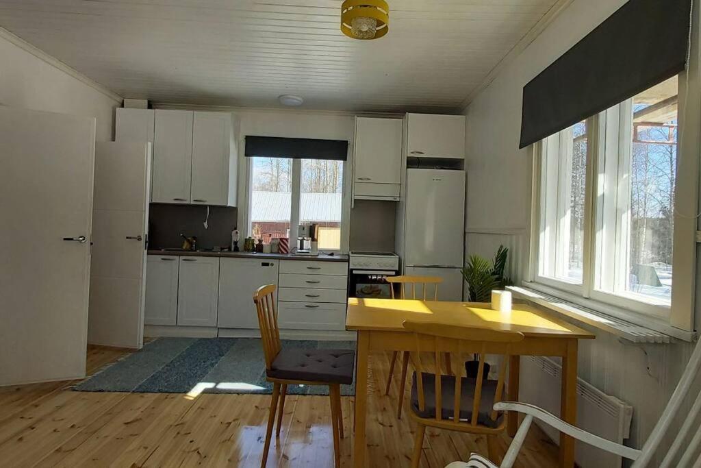 Villa Mäntysaari luonnonrauhaa kaupungin lähellä.