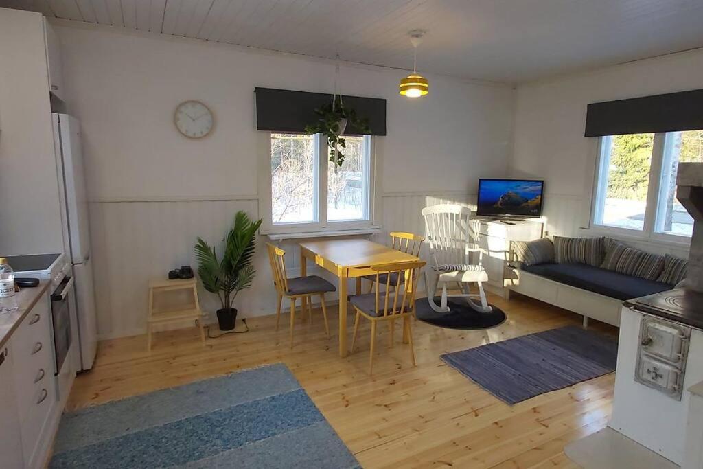 Villa Mäntysaari luonnonrauhaa kaupungin lähellä.