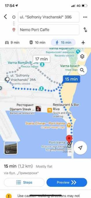 New luxury furnished apartment - beach, Varna center & fast Wi-FI