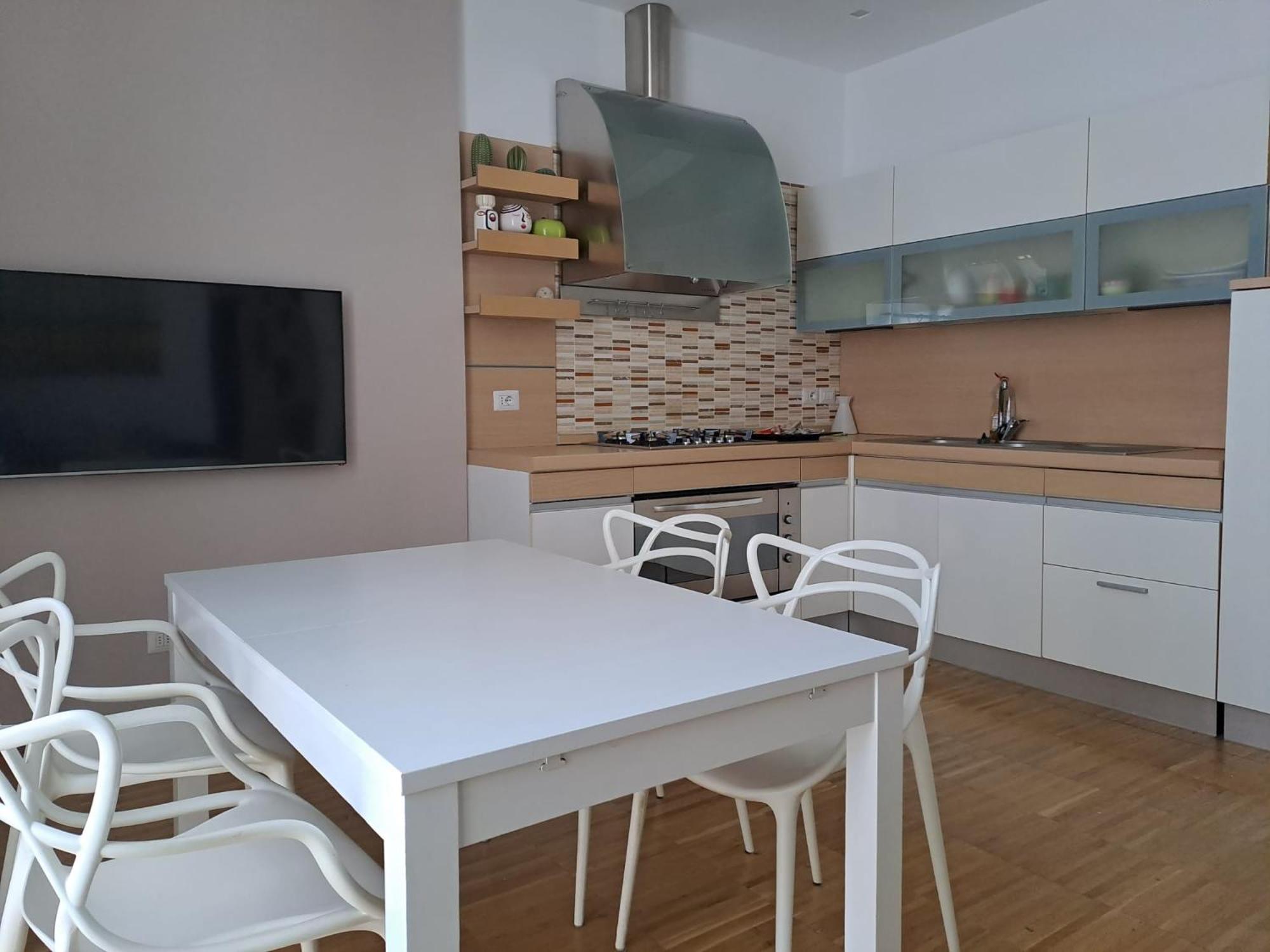 Le Casette en Matera — kitchen
