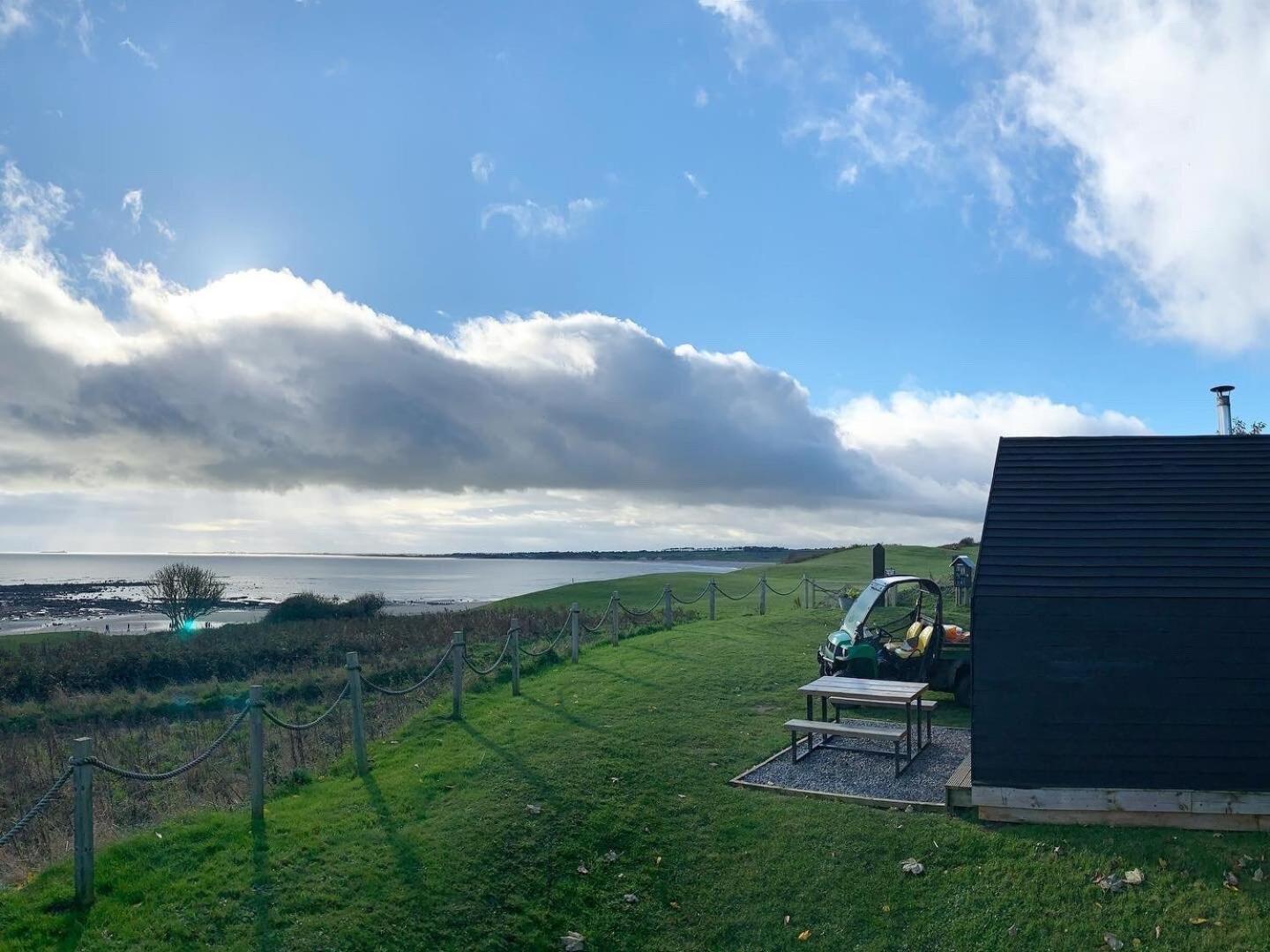 St Oswald Beach Hut Alnmouth view 4