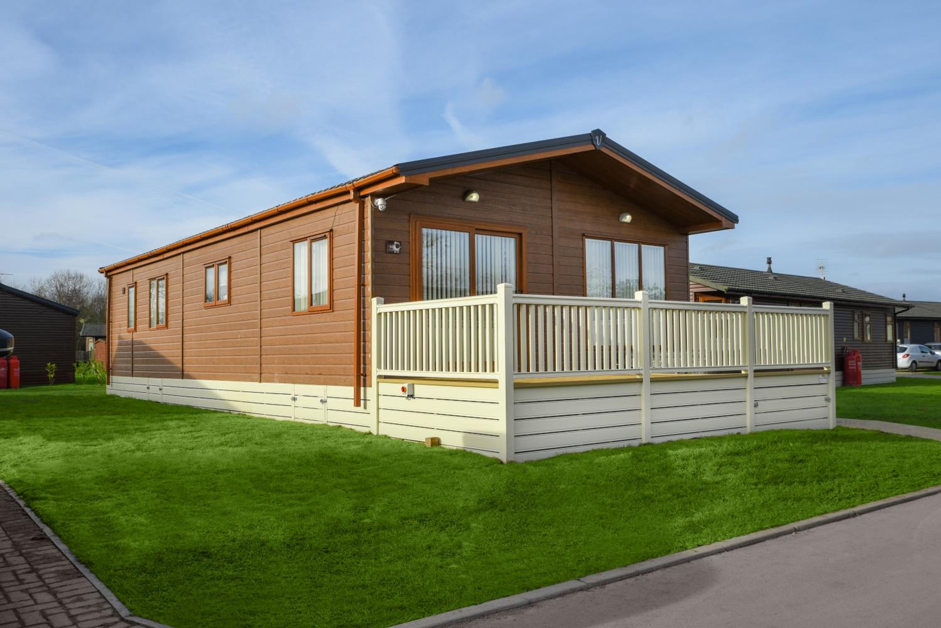 Rowan Lodge with Hot Tub view 2