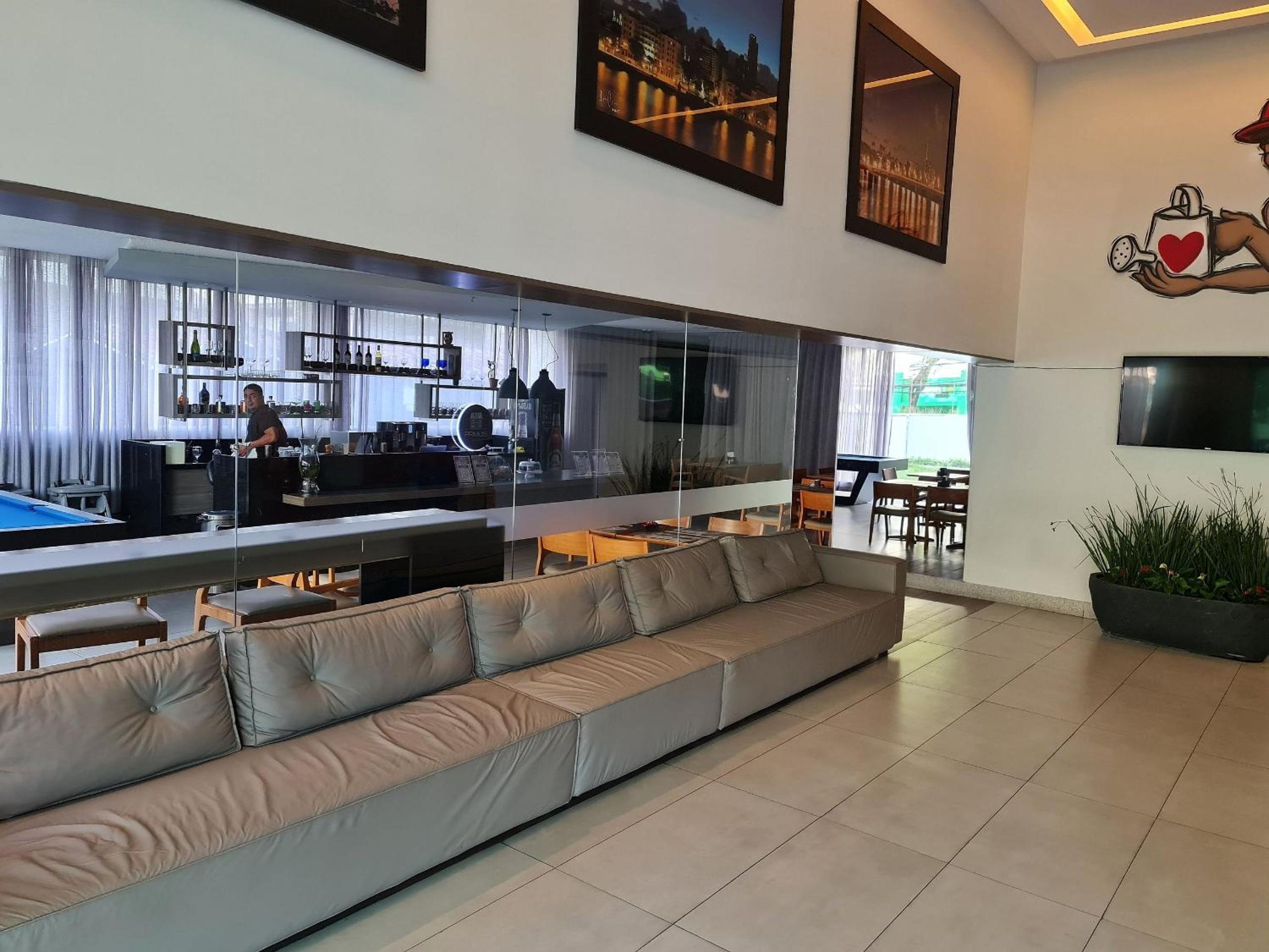 Confortável Flat em Boa Viagem com vista