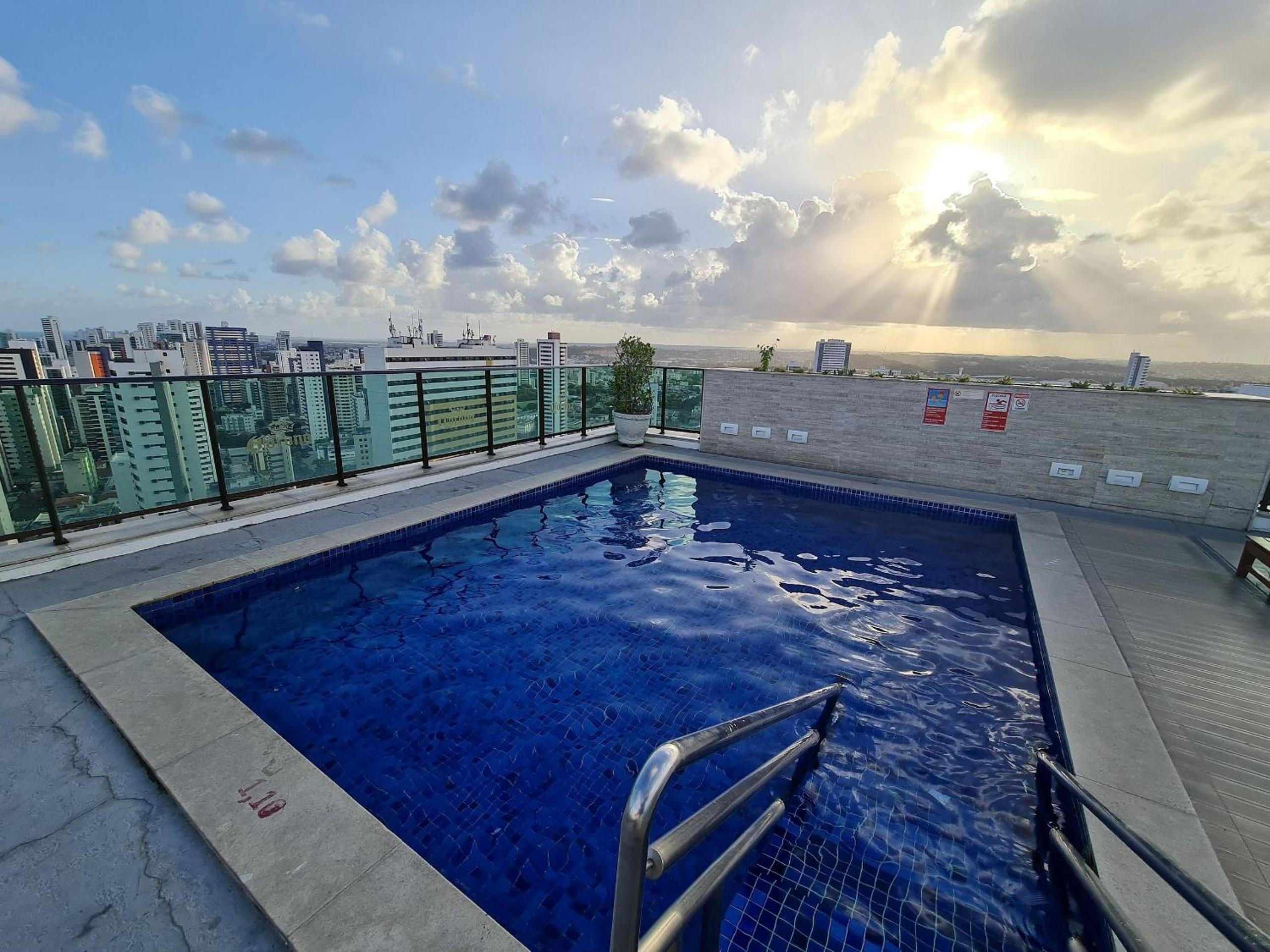 Confortável Flat em Boa Viagem com vista