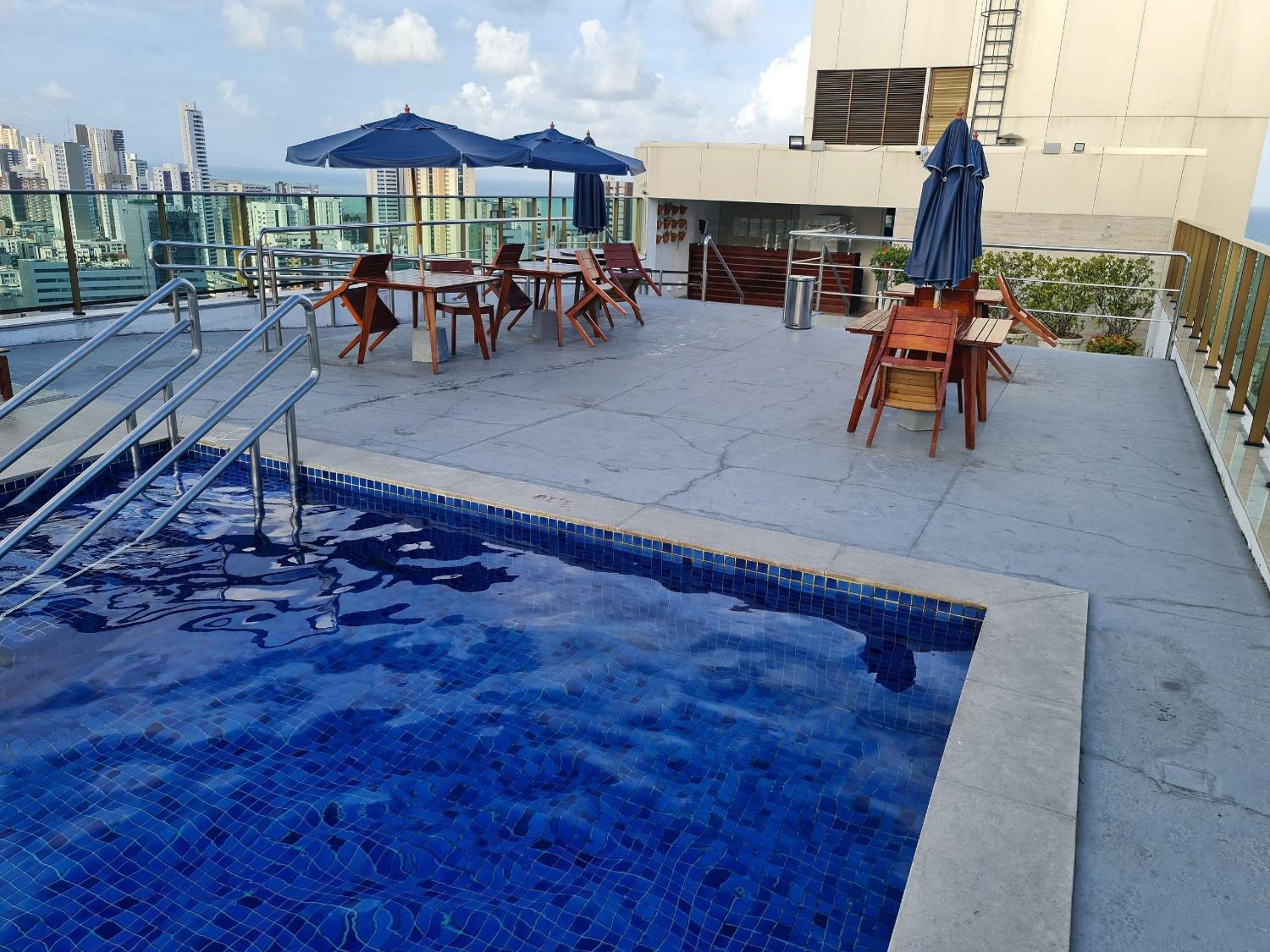 Confortável Flat em Boa Viagem com vista