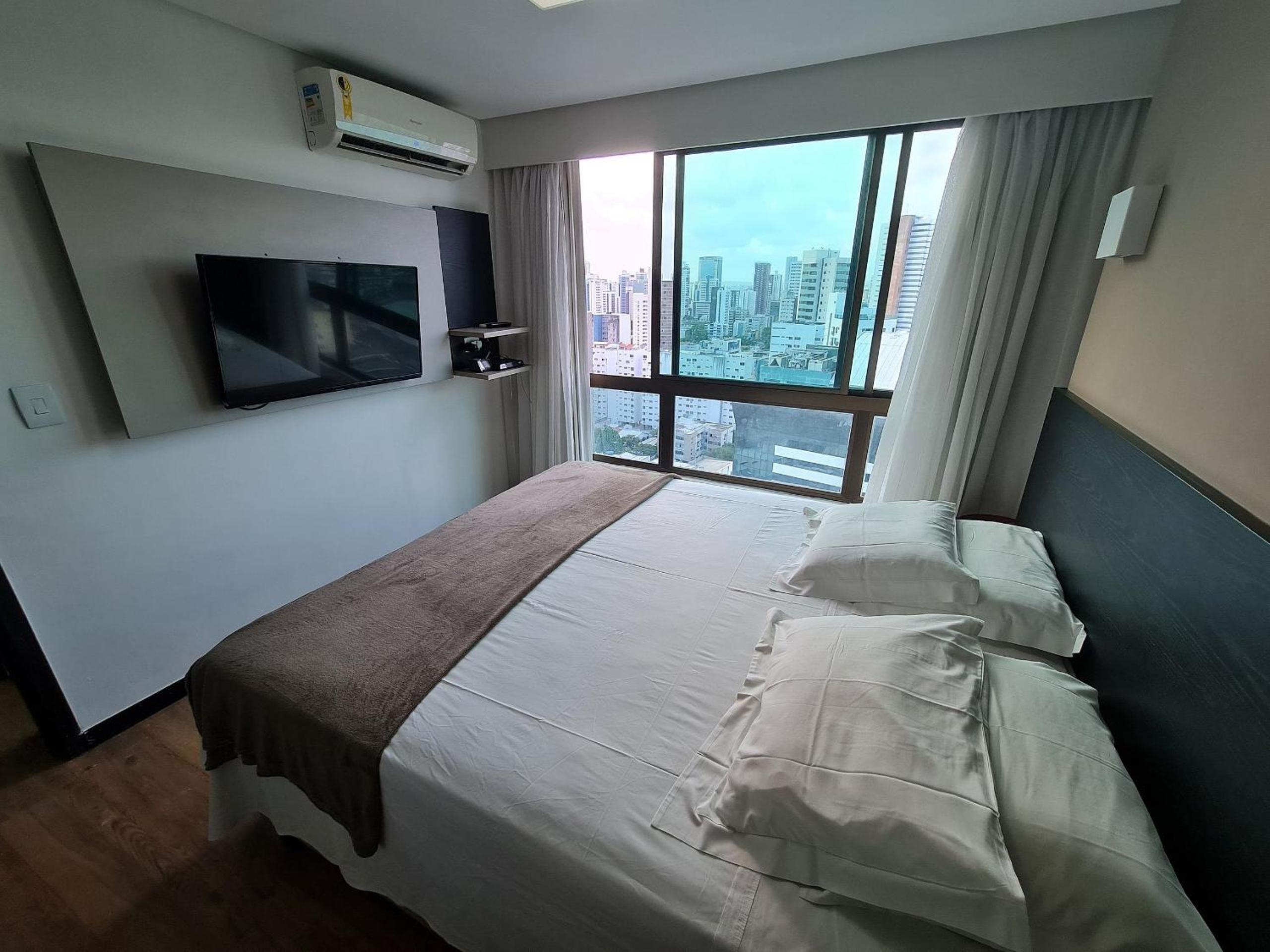 Confortável Flat em Boa Viagem com vista