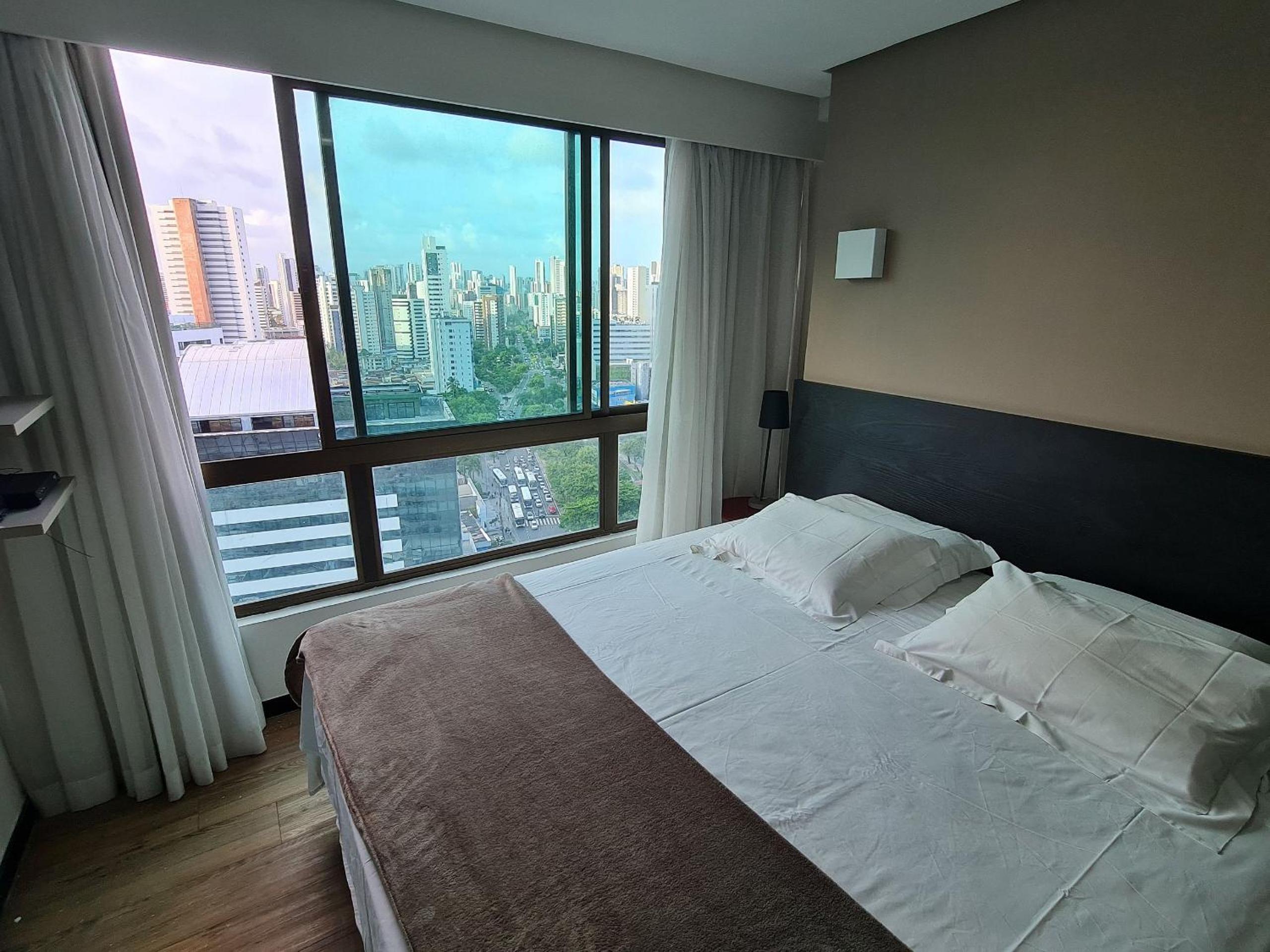 Confortável Flat em Boa Viagem com vista