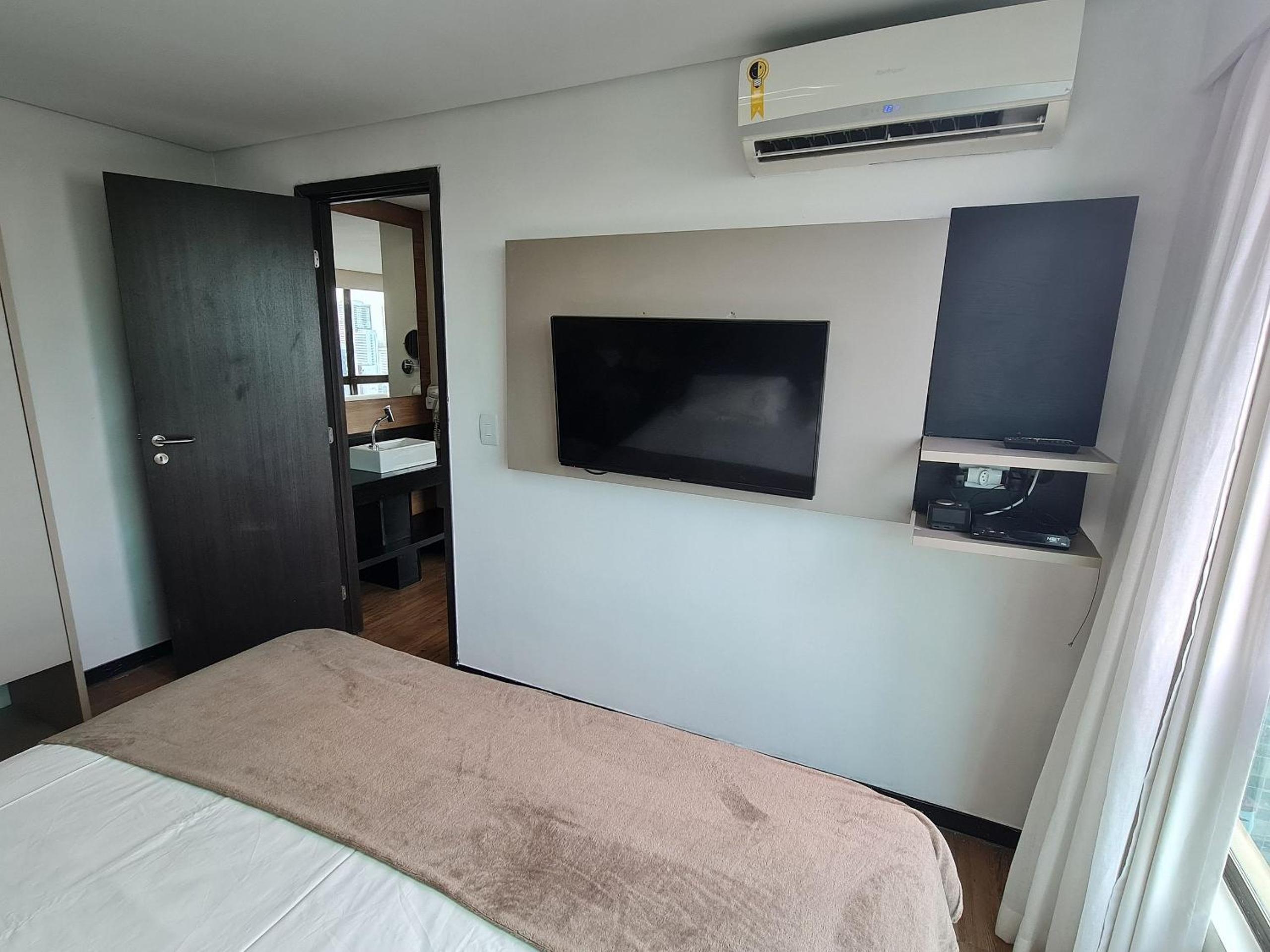 Confortável Flat em Boa Viagem com vista