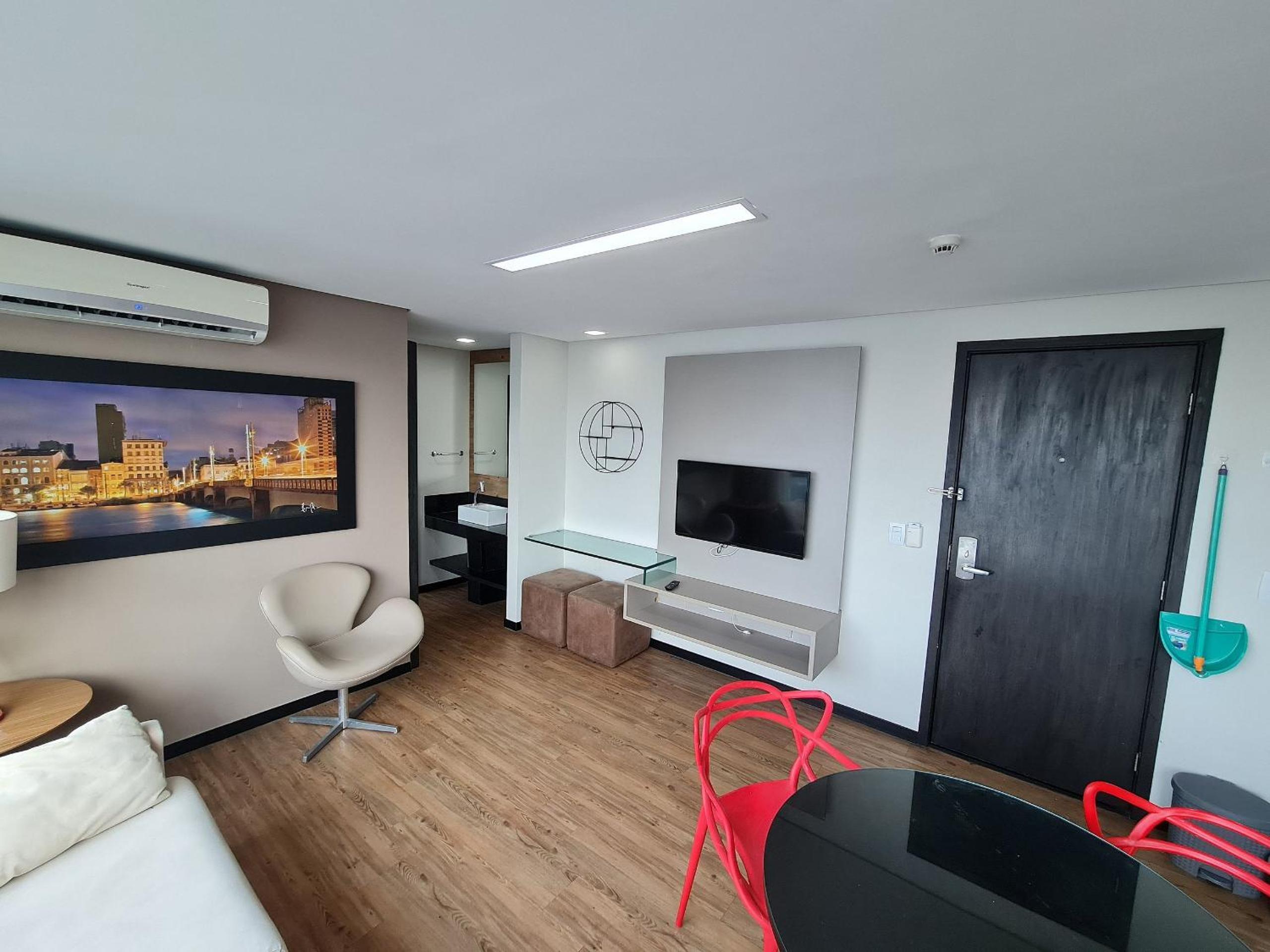 Confortável Flat em Boa Viagem com vista