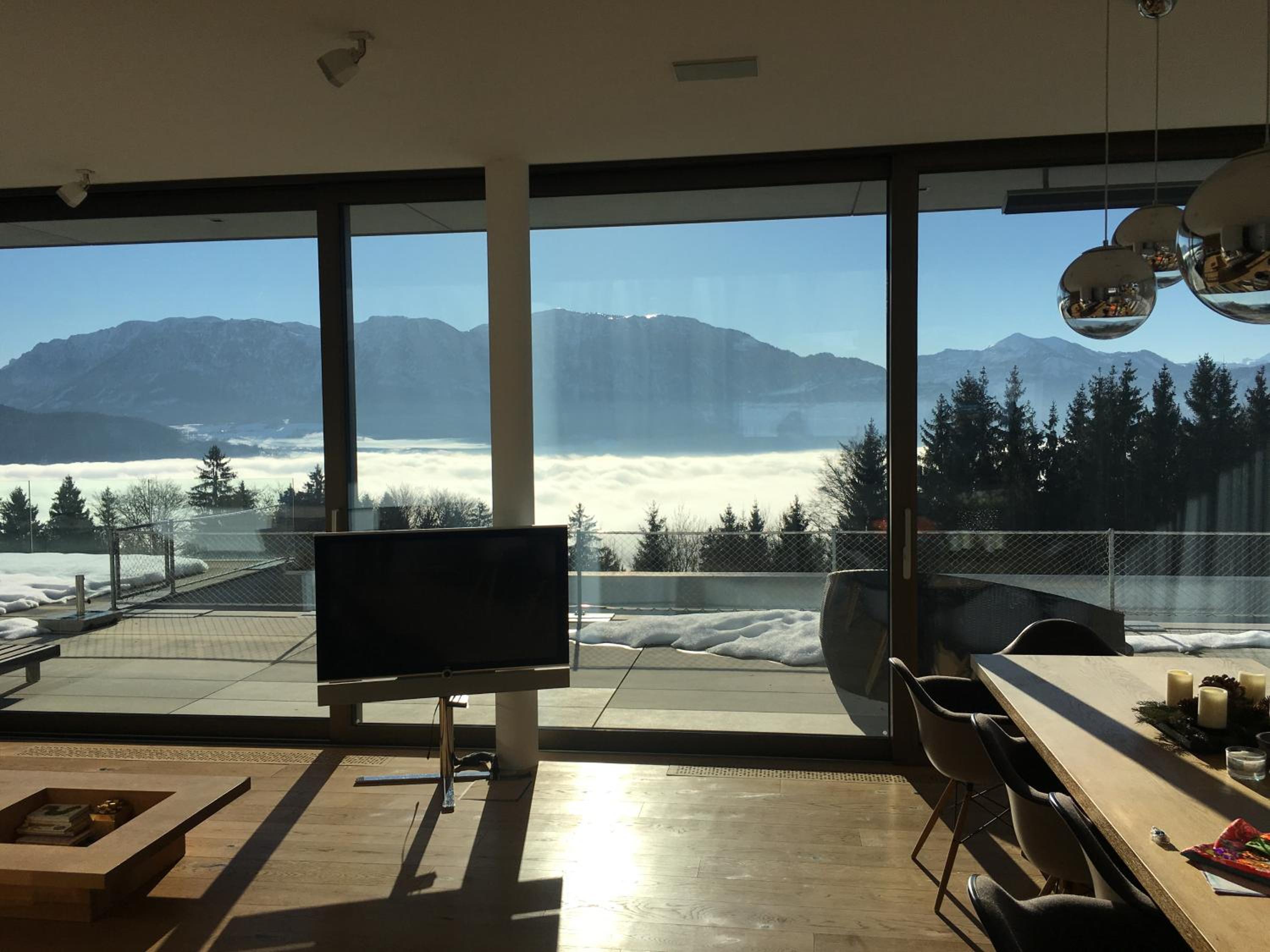 Attersee Luxury Design Villa with dream views, large Pool and Sauna