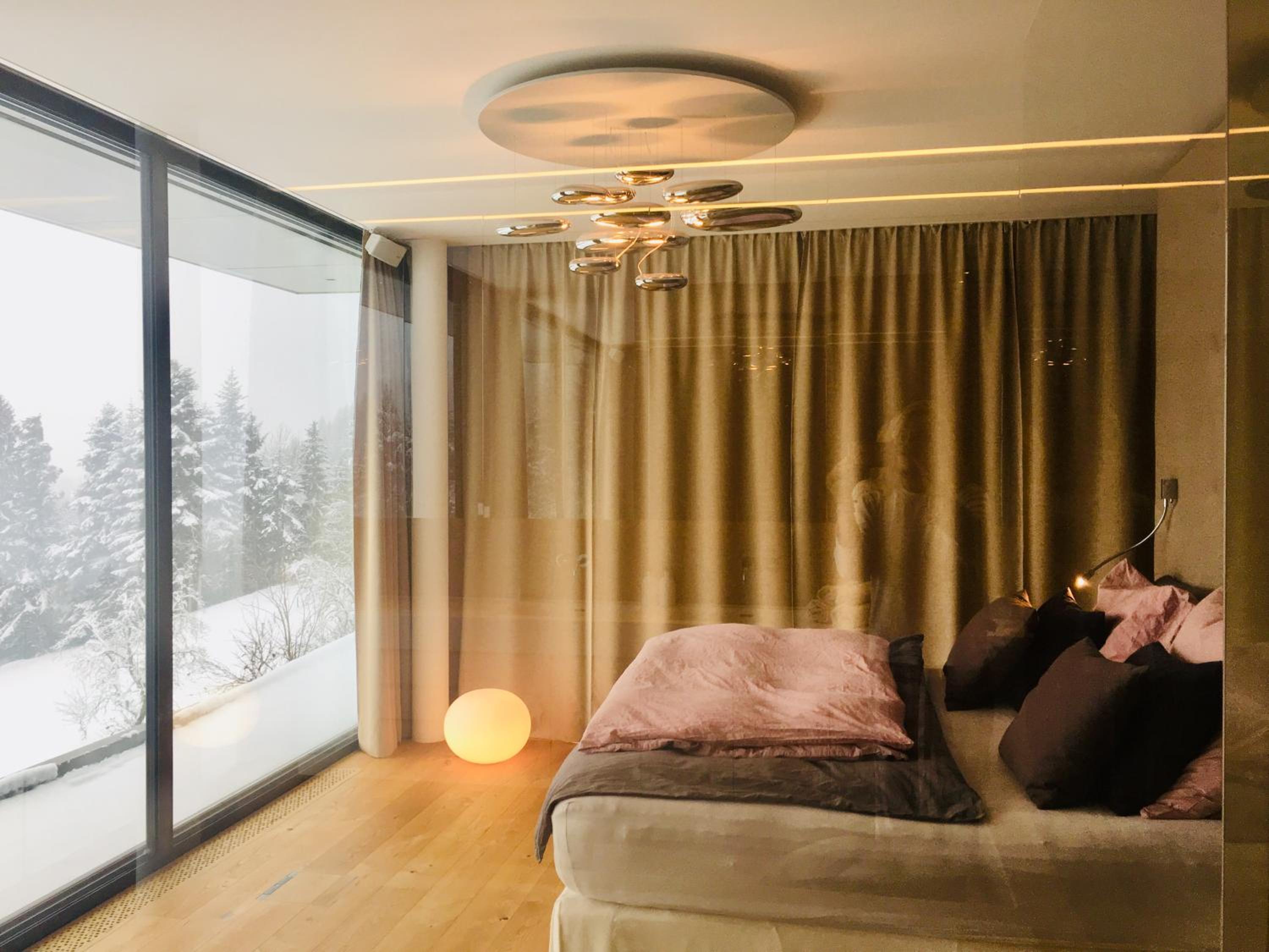 Attersee Luxury Design Villa with dream views, large Pool and Sauna
