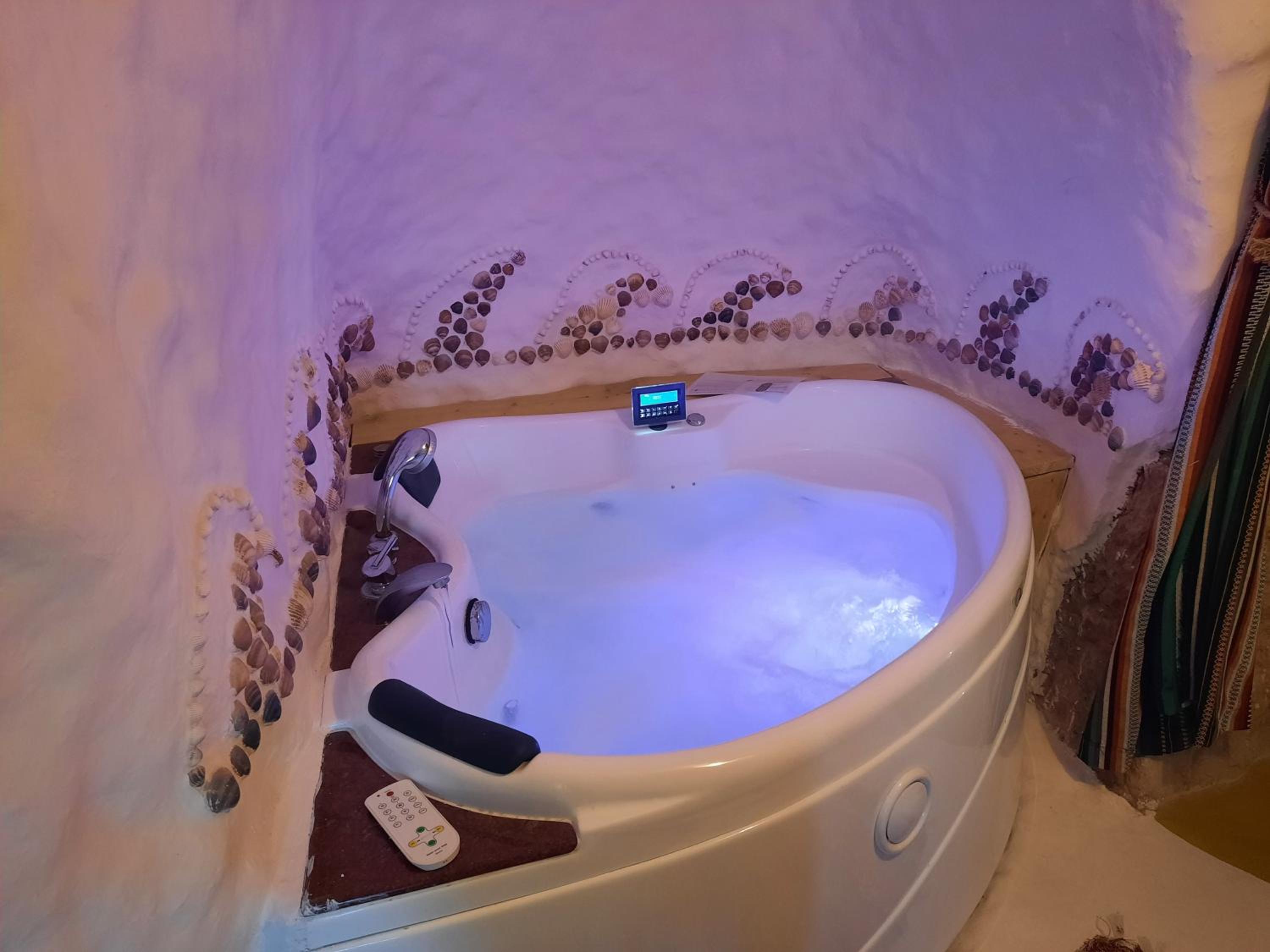 Creatively designed CaveHouse with jacuzzi